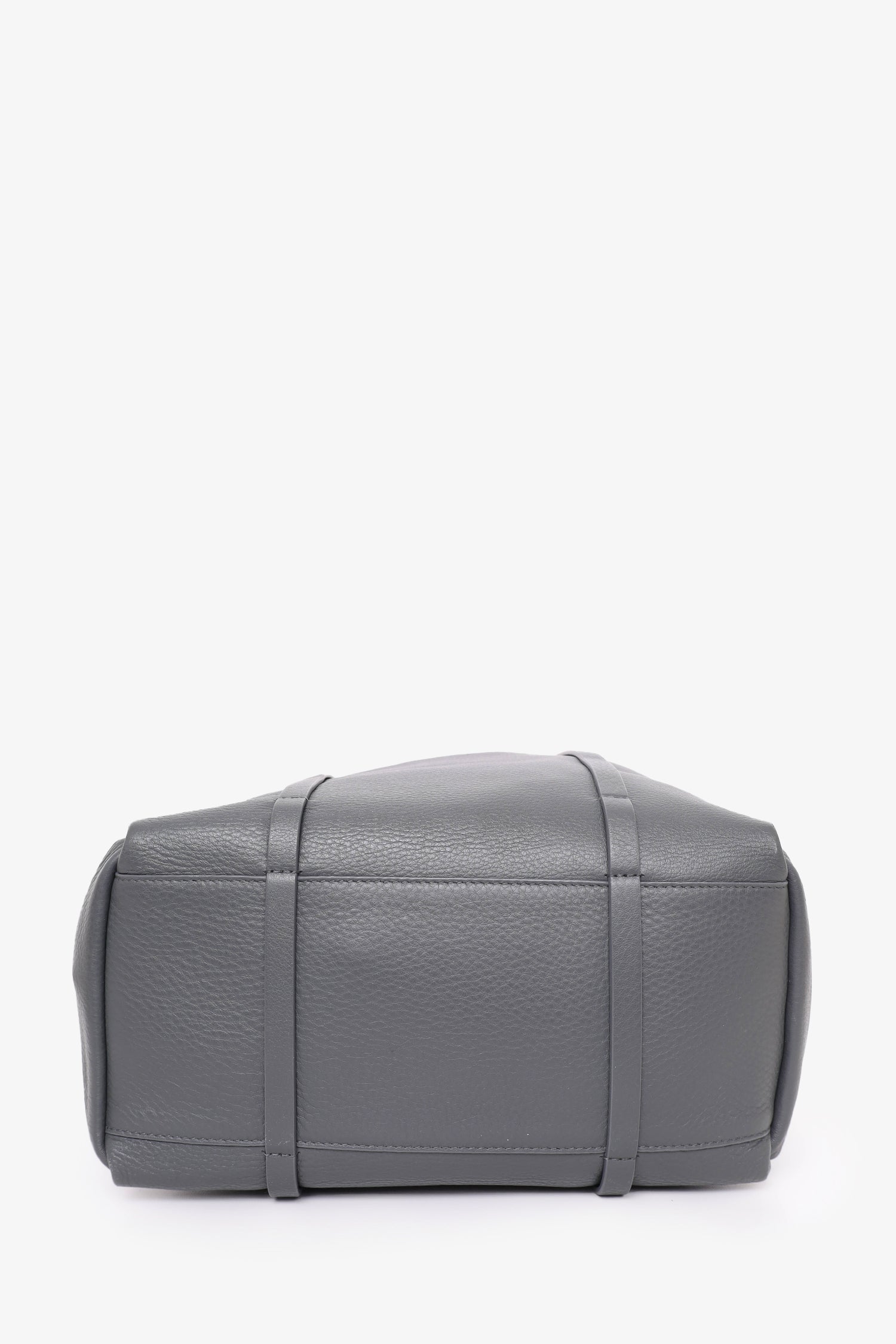 Balenciaga Grey Leather Everyday Tote with Pouch