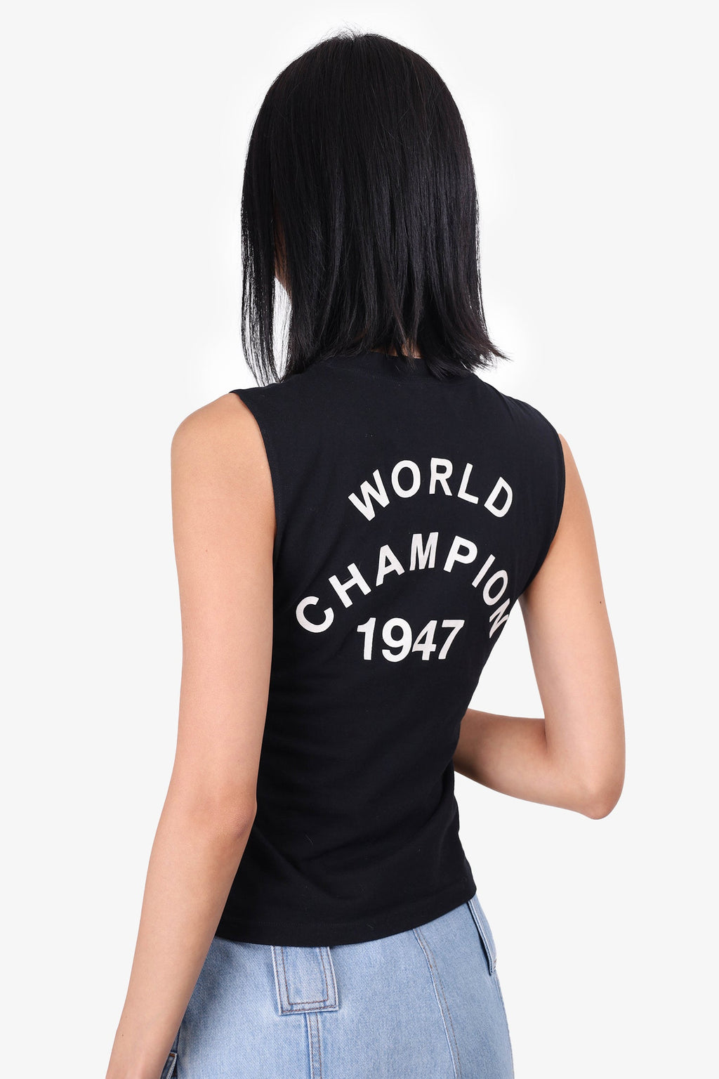 Christian Dior J'adore Black Tank Top Size 6