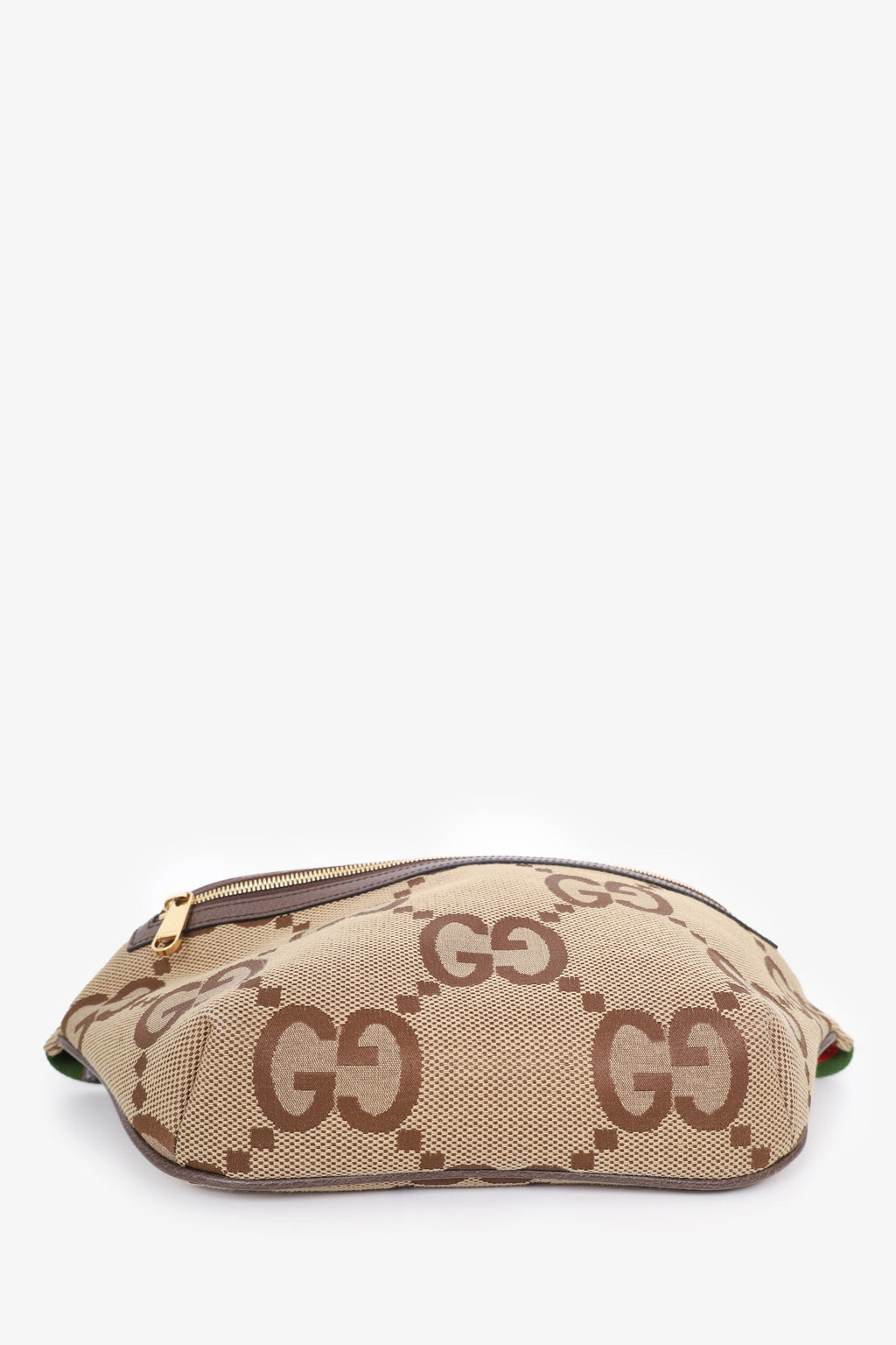 Gucci Beige Jumbo GG Canvas Large Belt Bag