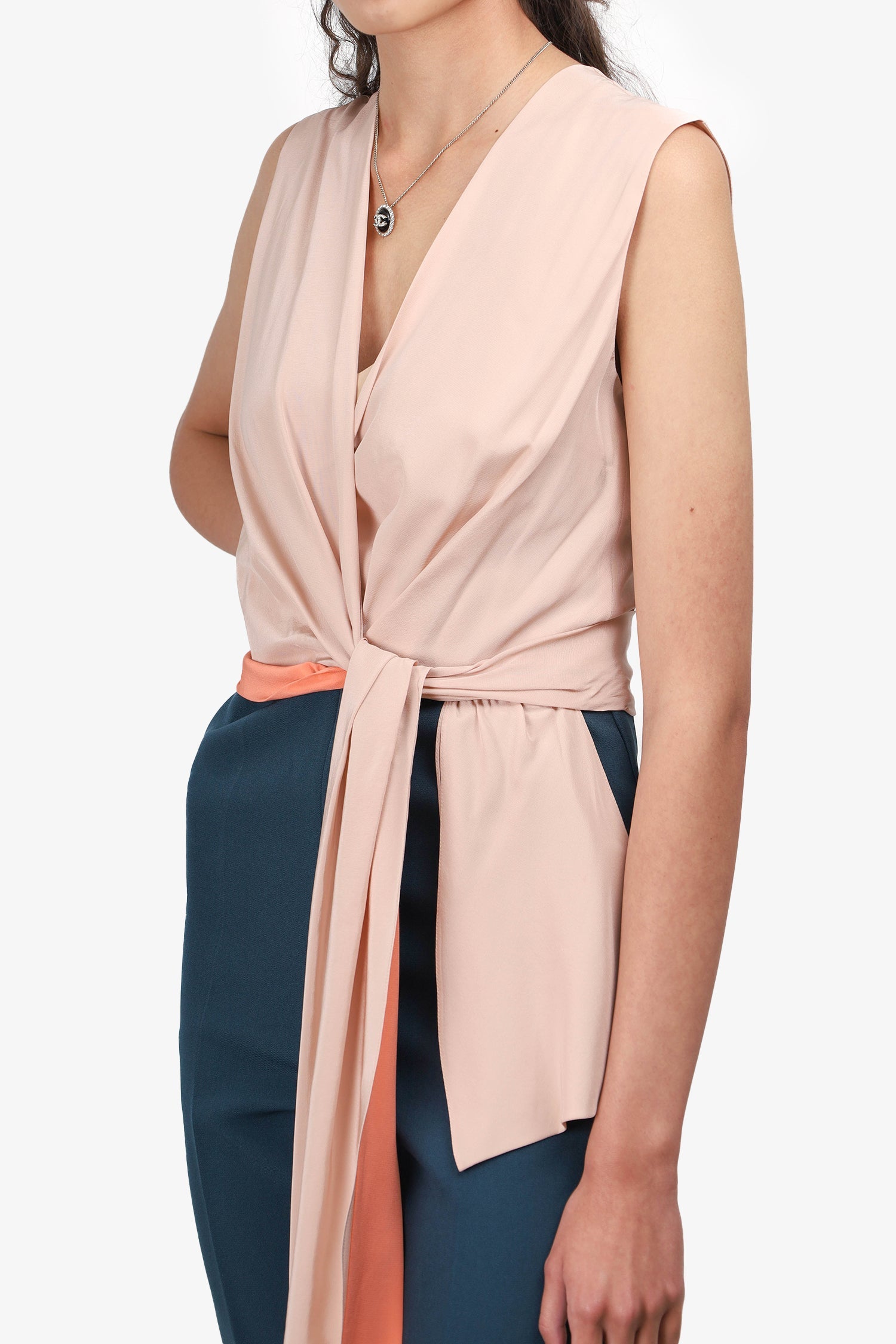 Roksanda Teal/Blush Jumpsuit Size 6