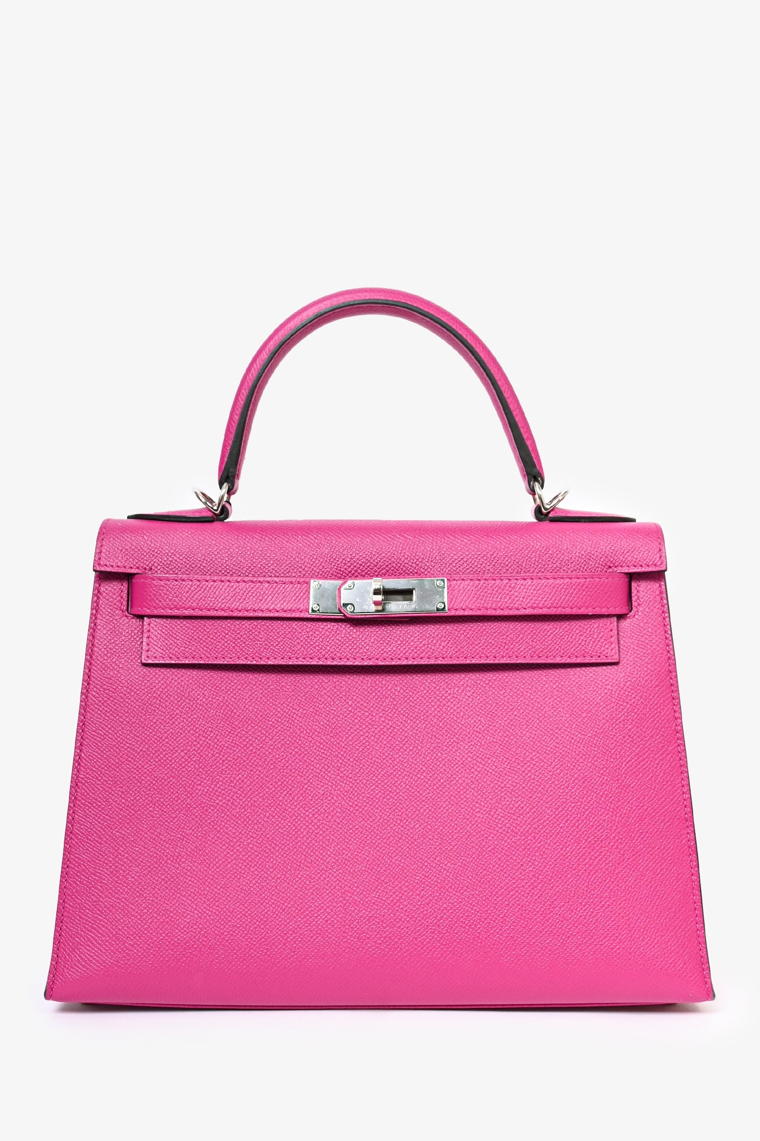 Hermès 2018 Rose Poupre Epsom Leather Sellier Kelly 28