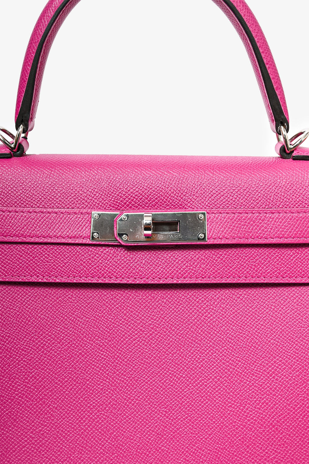 Hermès 2018 Rose Poupre Epsom Leather Sellier Kelly 28