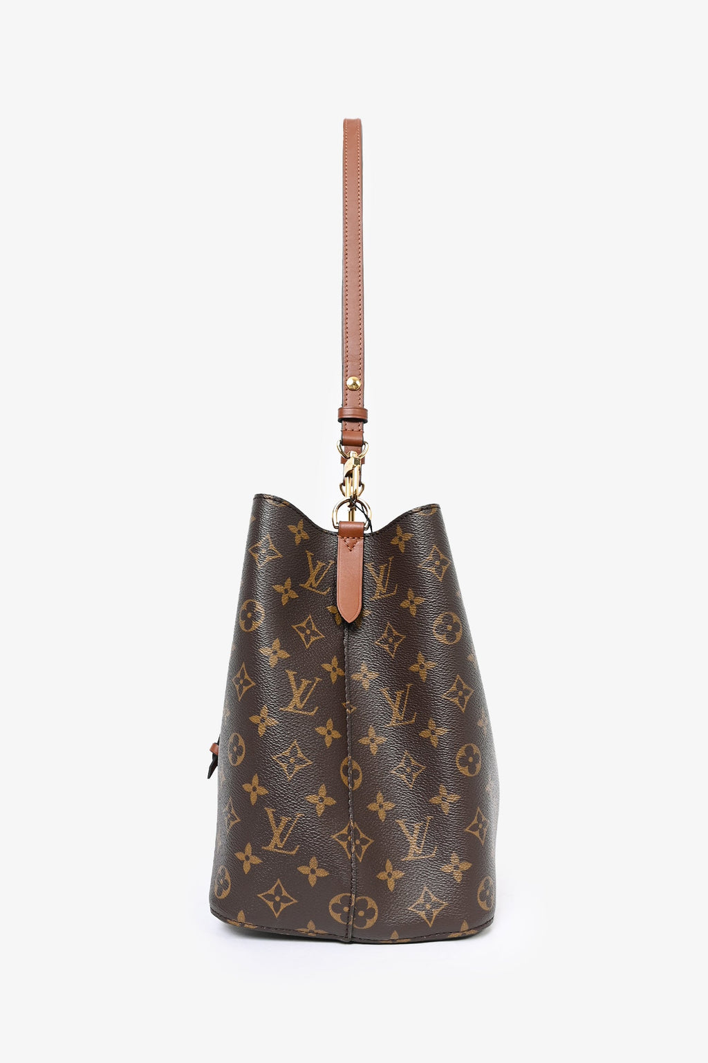 Louis Vuitton 2021 Monogram NeoNoe Caramel MM Bucket Bag