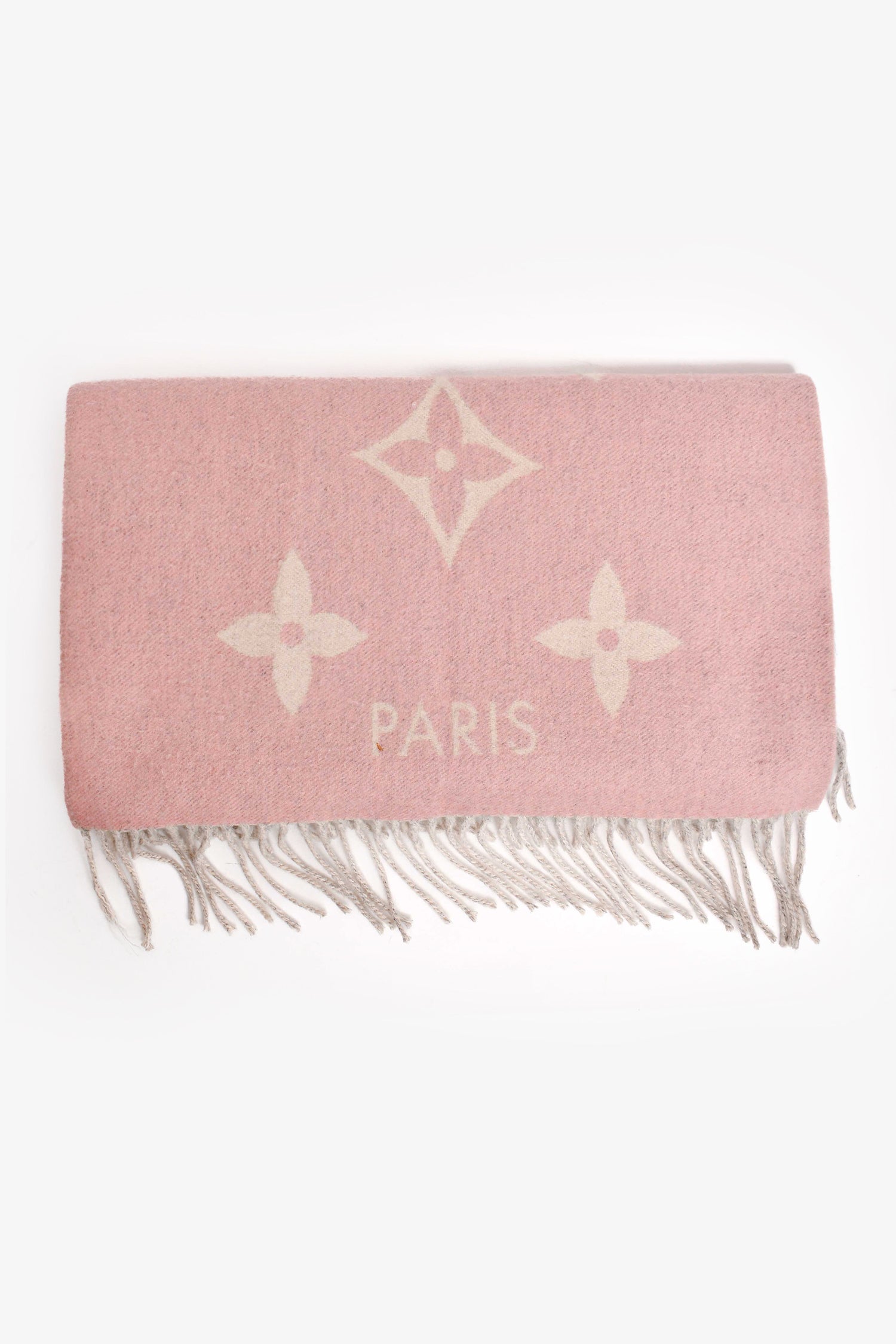 Louis Vuitton Grey/Blue/Pink Cashmere Ombre Reykjavik Scarf