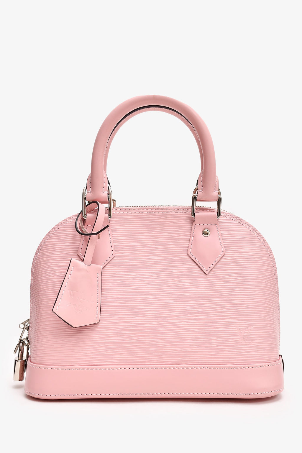 Louis Vuitton 2015 Pink Epi Leather Alma BB