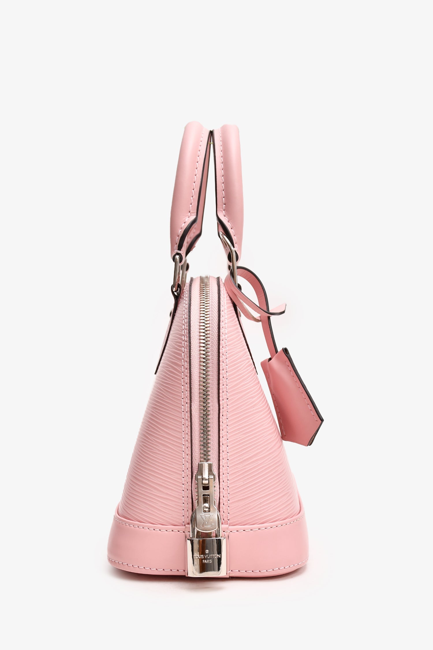 Louis Vuitton 2015 Pink Epi Leather Alma BB