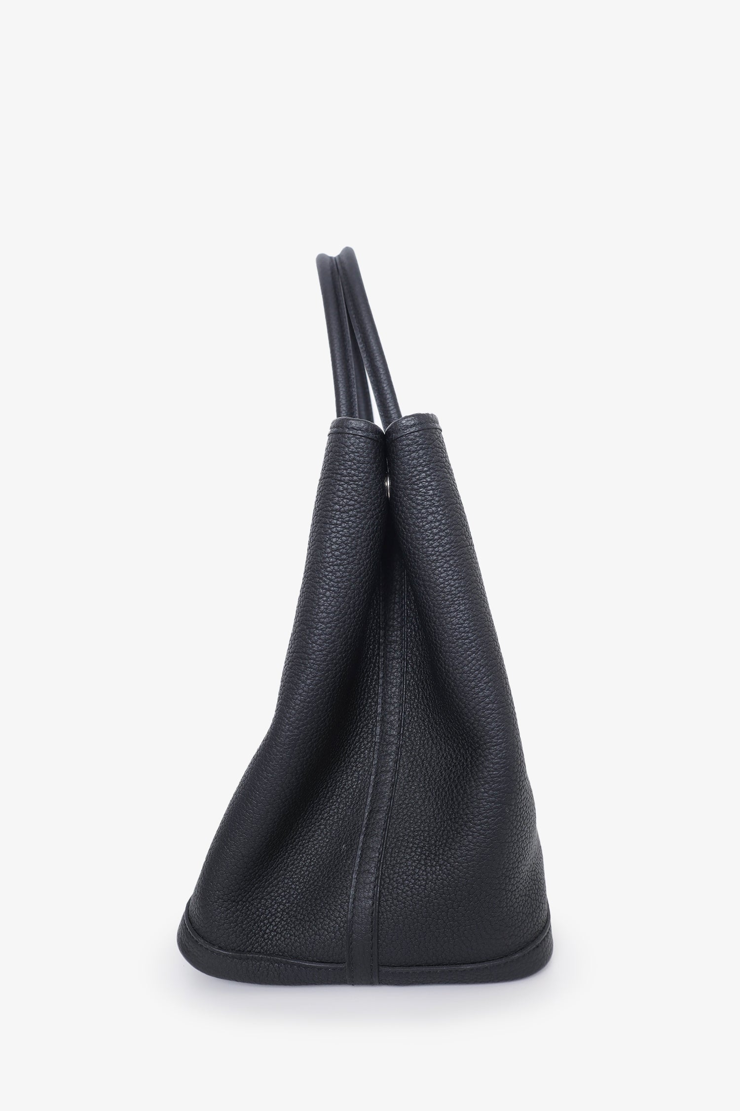 Hermès 2019 Black Negonda Leather Garden Party 36