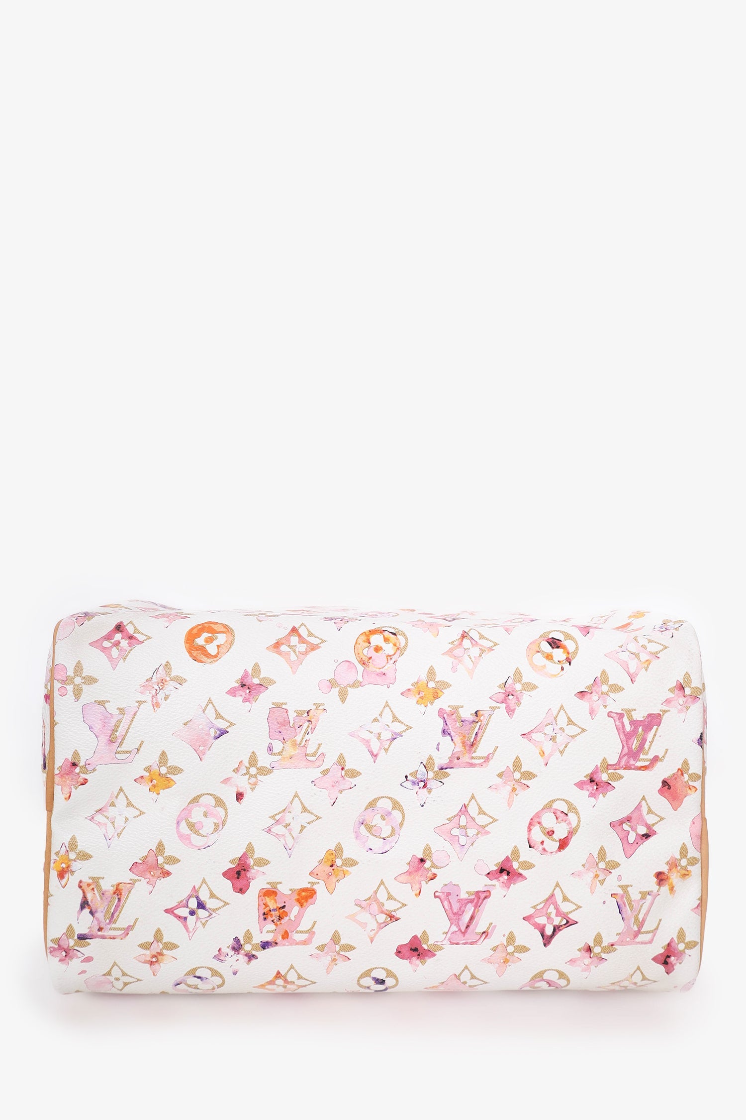 Louis Vuitton x Richard Prince 2008 White/Pink Watercolour Aquarelle Speedy 30
