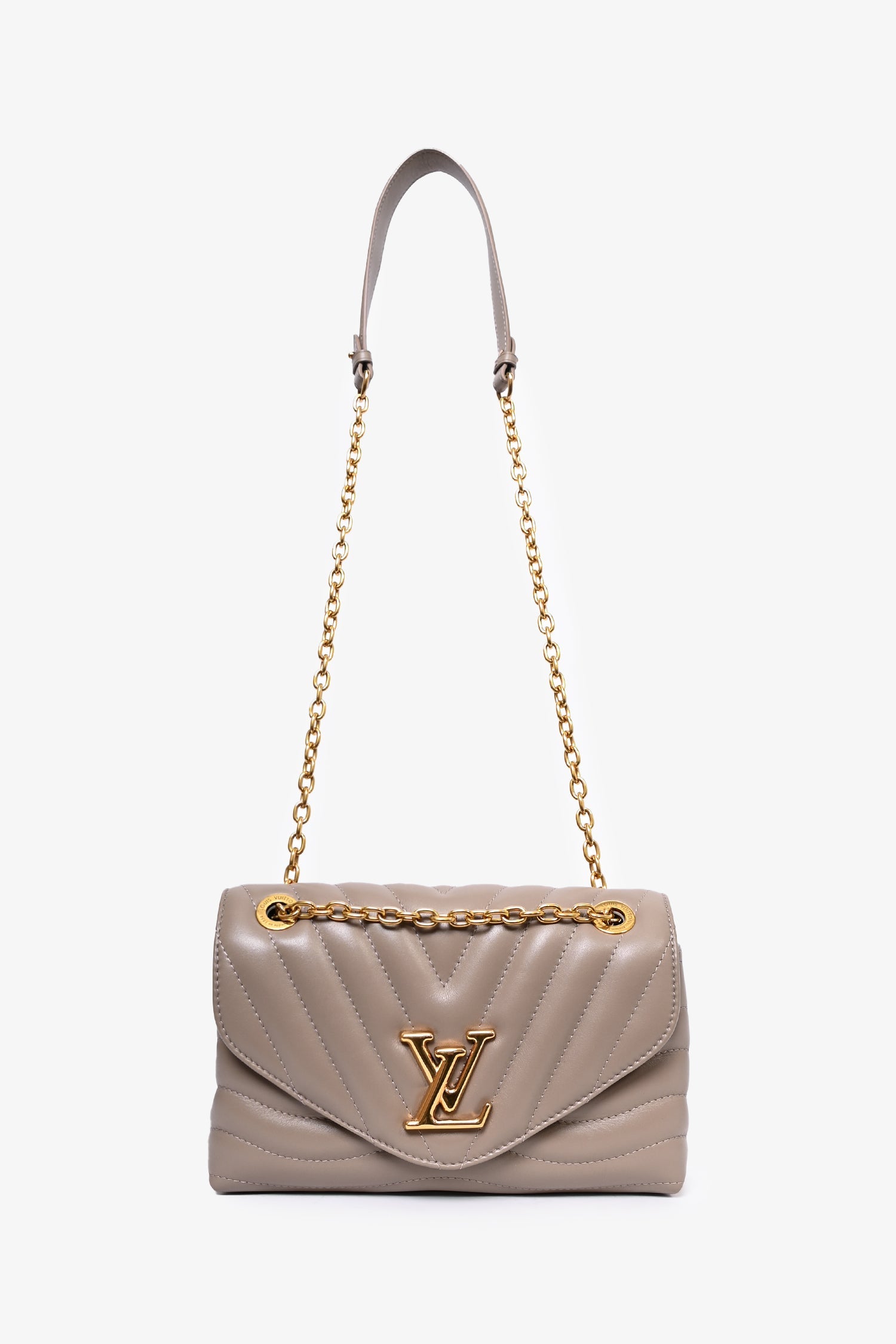 Louis Vuitton Brown Wave LV Shoulder Bag