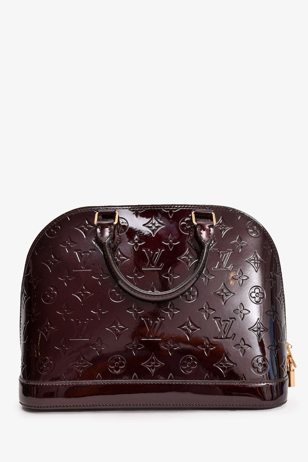 Louis Vuitton 2013 Amarnte Vernis Alma Top Handle