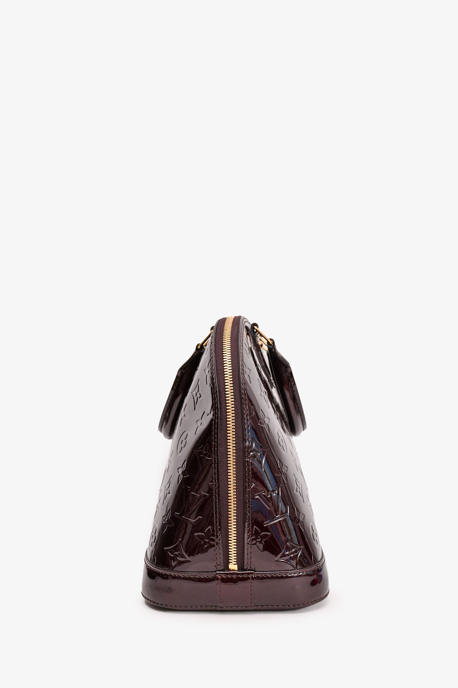 Louis Vuitton 2013 Amarnte Vernis Alma Top Handle