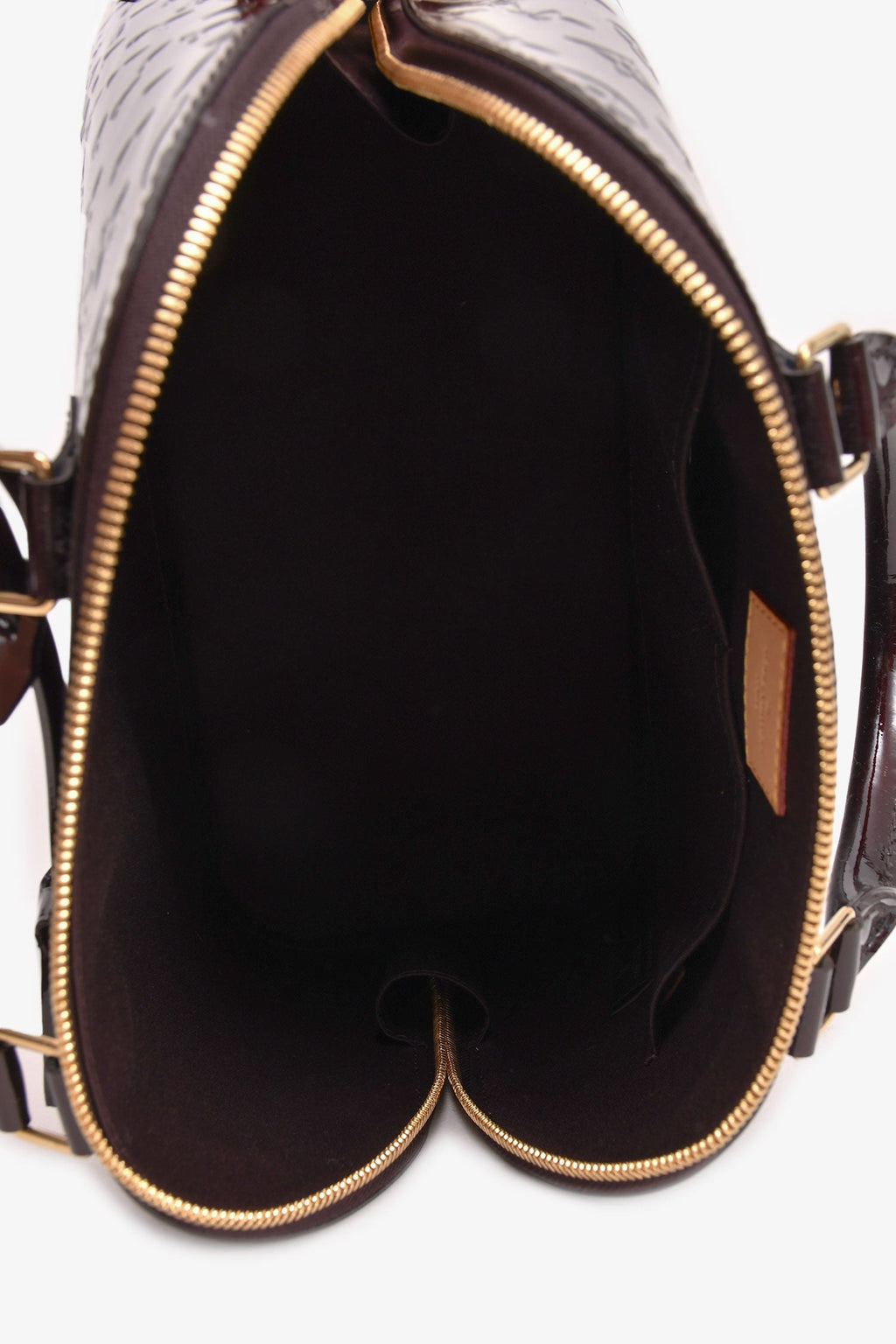 Louis Vuitton 2013 Amarnte Vernis Alma Top Handle