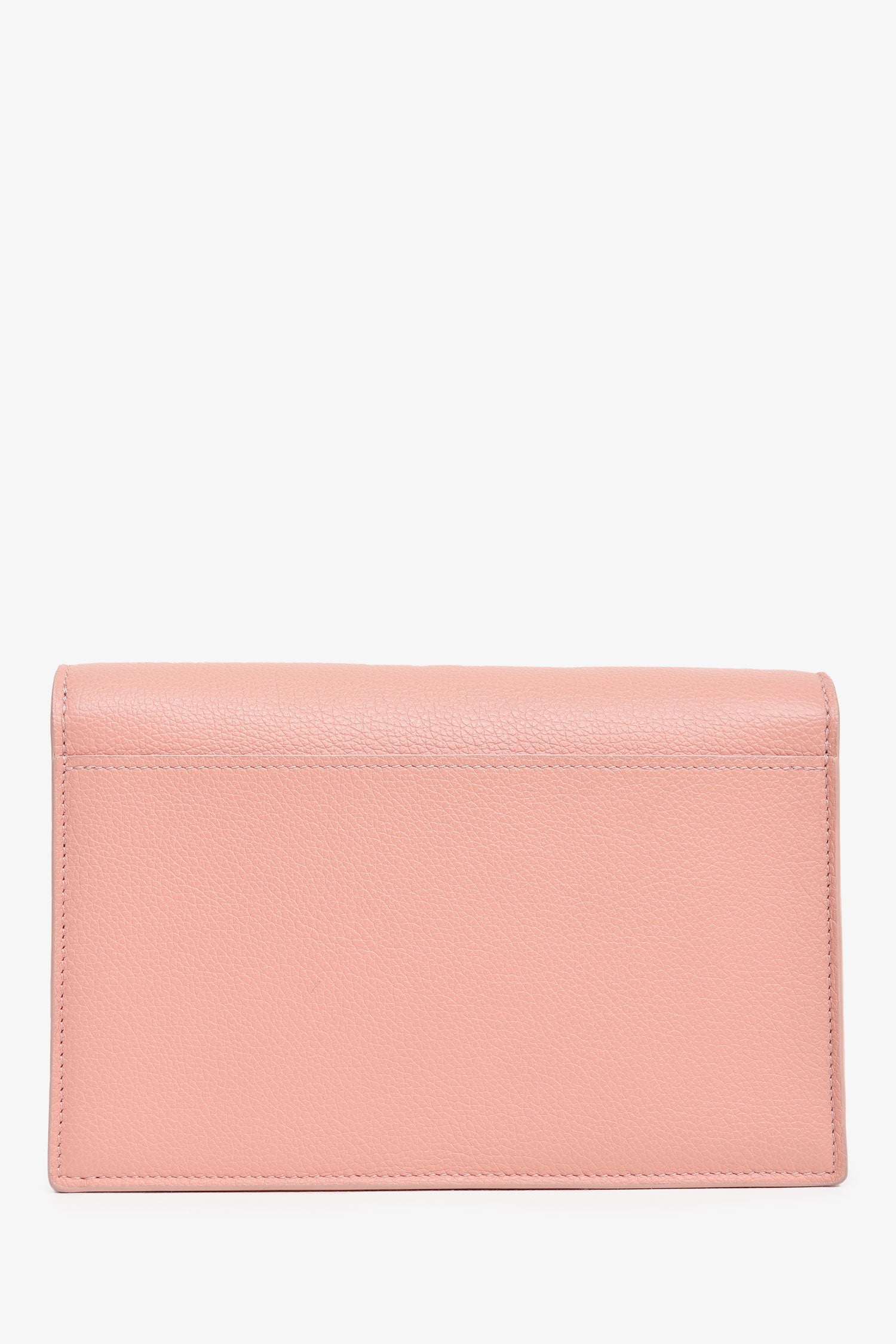 Louis Vuitton Pink/White Leather 'Lock Me' Chain Bag