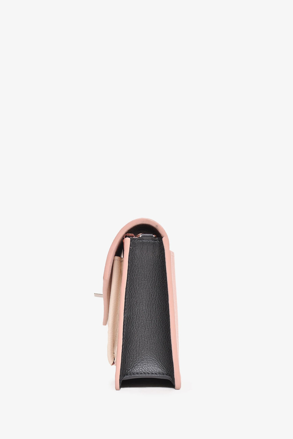 Louis Vuitton Pink/White Leather 'Lock Me' Chain Bag