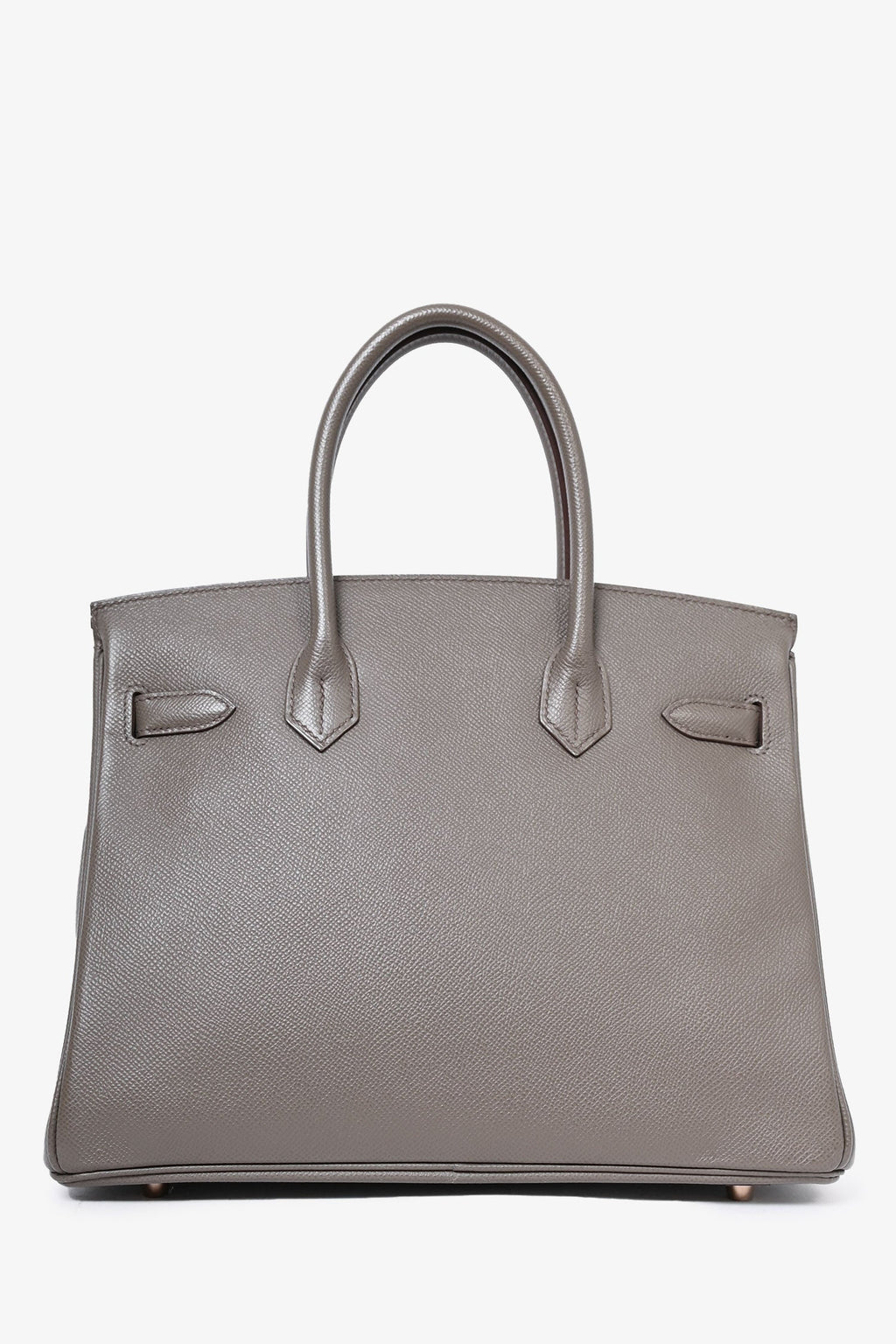 Hermès 2020 Birkin 30 Gris Etain Epson Leather Top Handle Bag