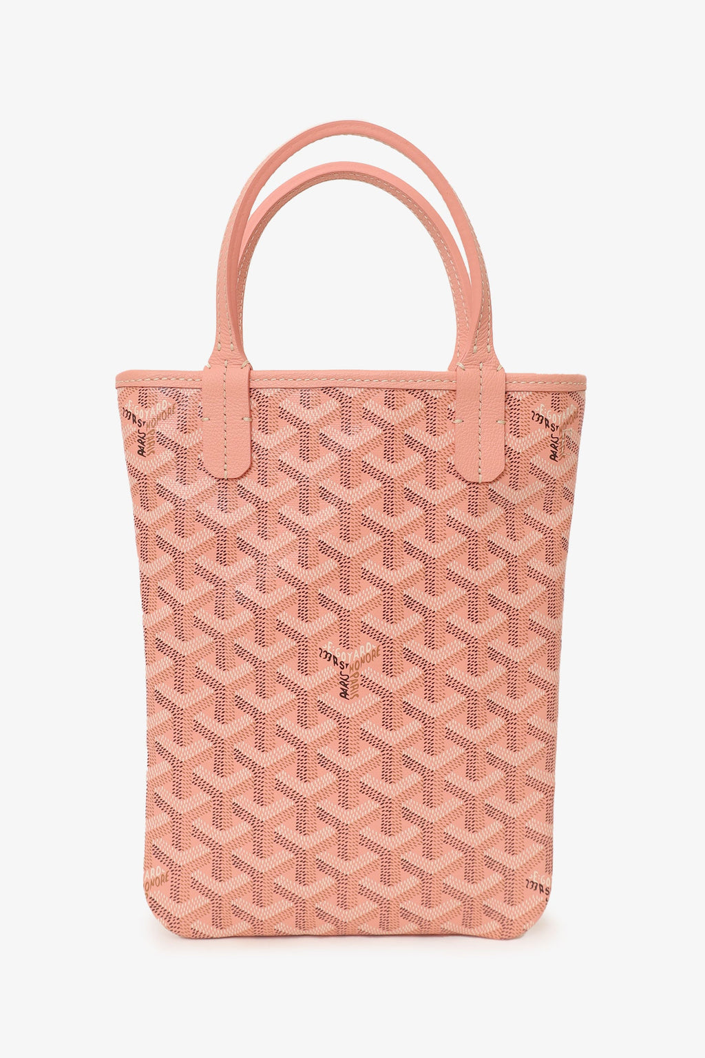 Goyard 2022 Powder Pink Goyardine Poitiers