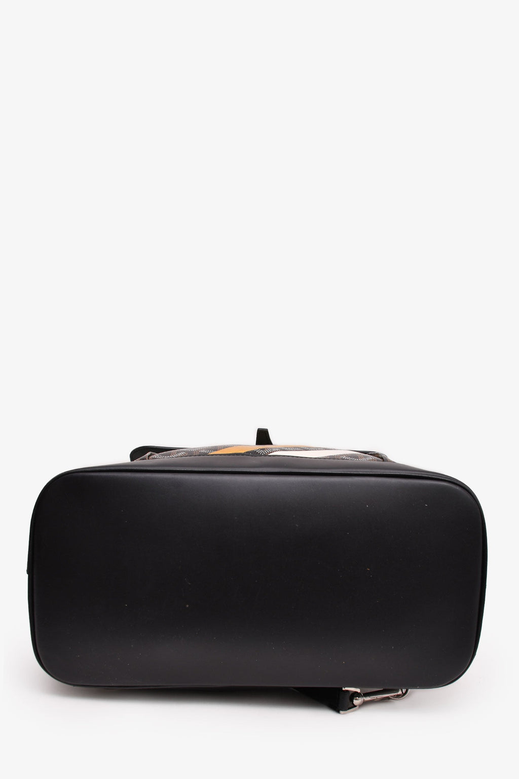 Goyard Black Goyardine Alphin Backpack with Monogram (As Is)