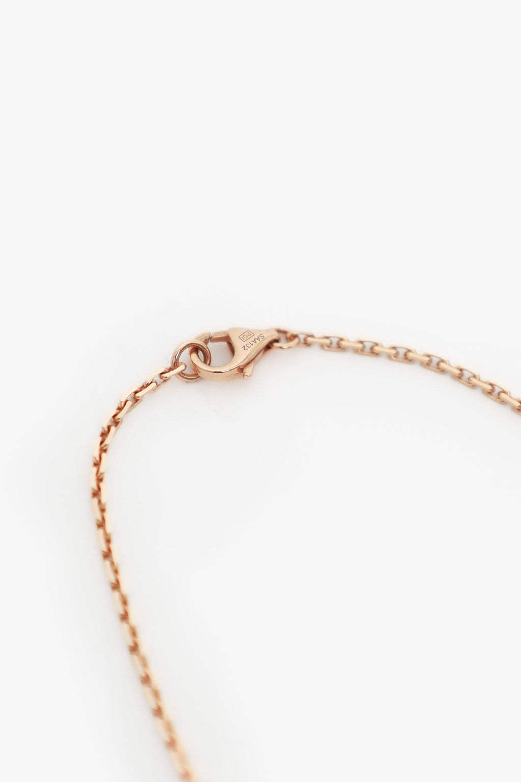 Cartier 18K Rose Gold Diamond Love Necklace