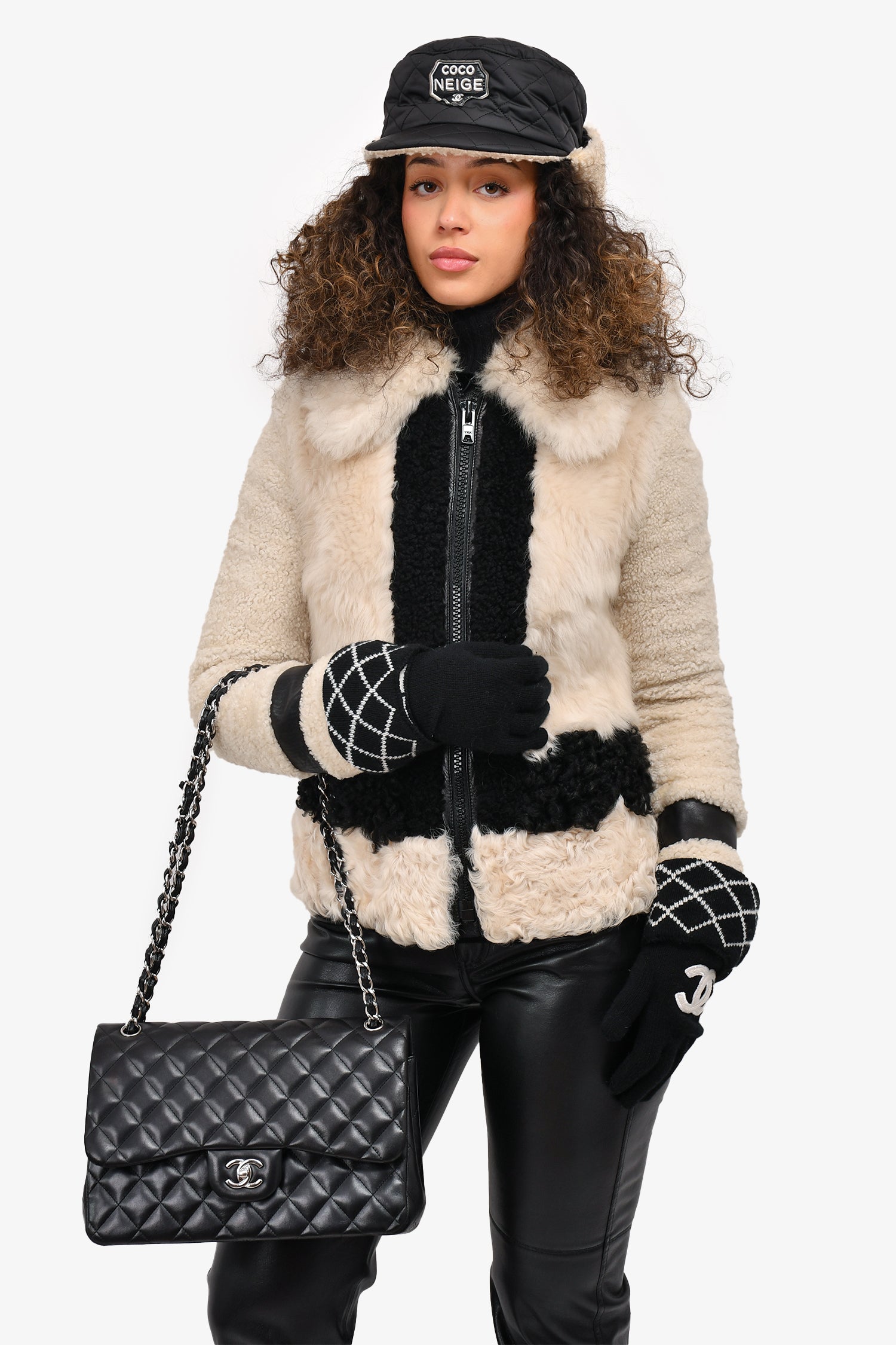 Pre-Loved Chanel™ 2016/17 Lambskin Jumbo Double Flap (As Is)