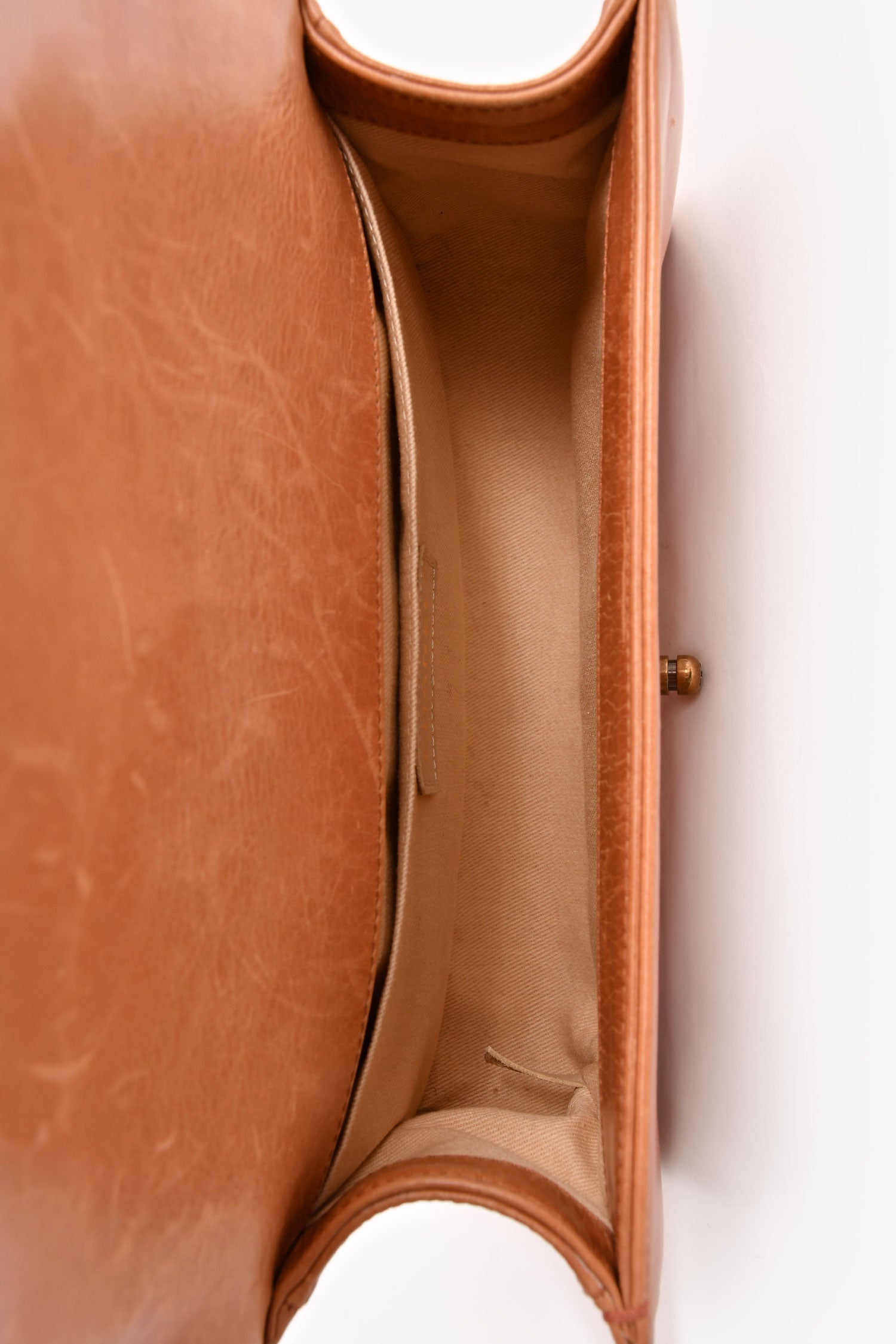 Pre-Loved Chanel™ 2012-13 Terracotta Small Boy Flap Bag (As Is)