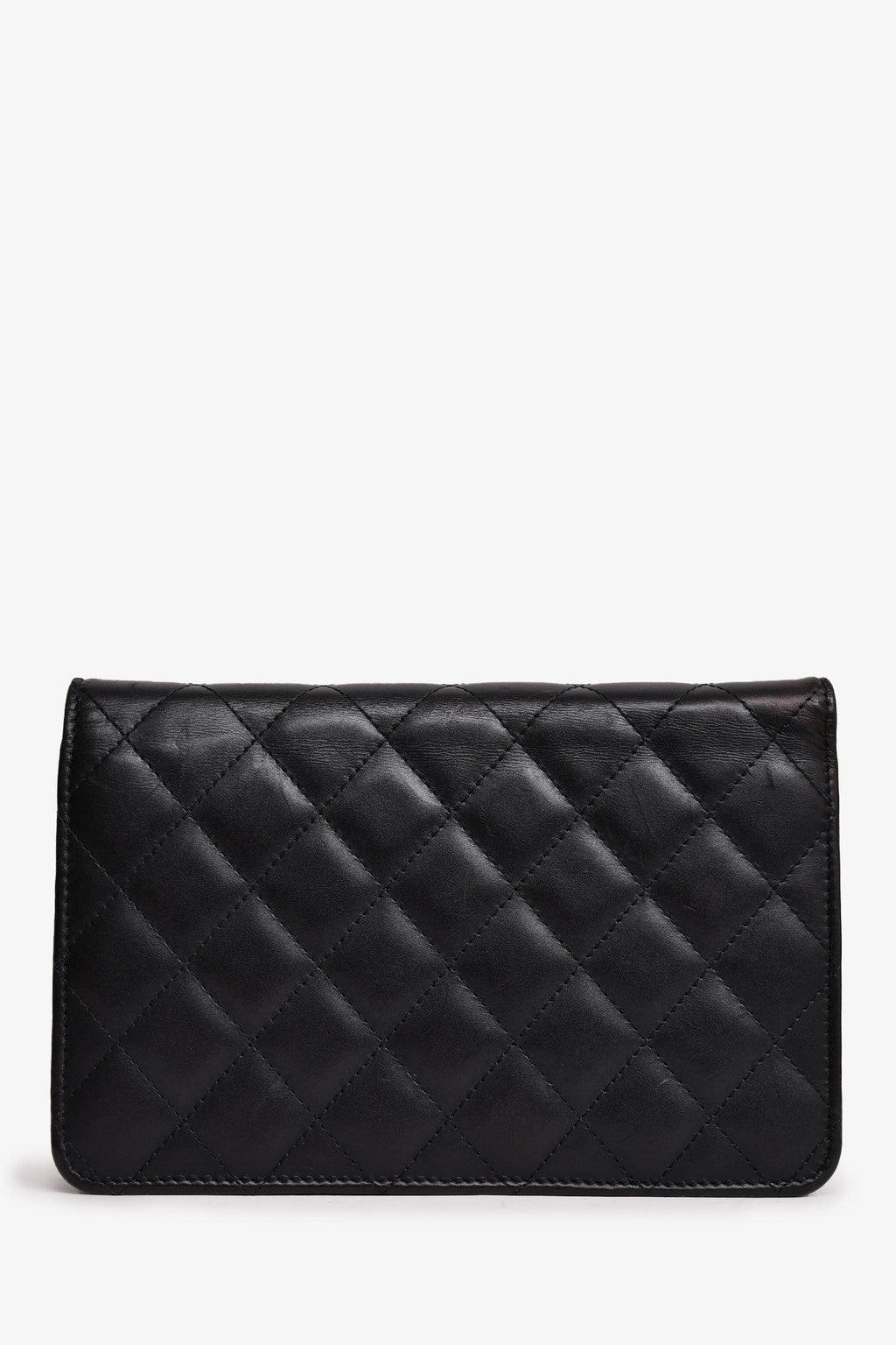 Pre-Loved Chanel™ 2010-11 Black Ligne Cambon Wallet On Chain (As Is)