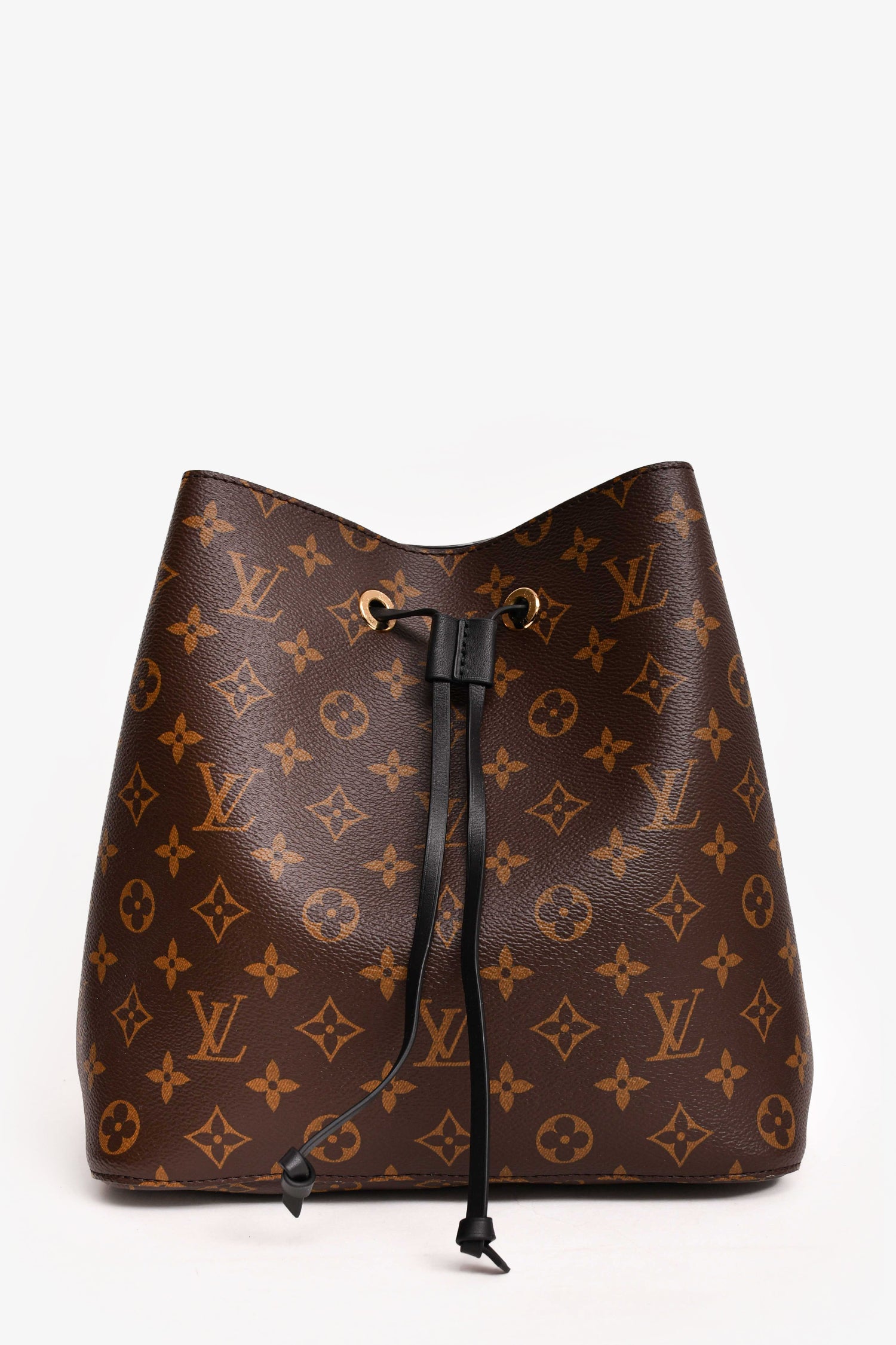Louis Vuitton 2019 Black/Brown Monogram NeoNeo MM Bucket Bag