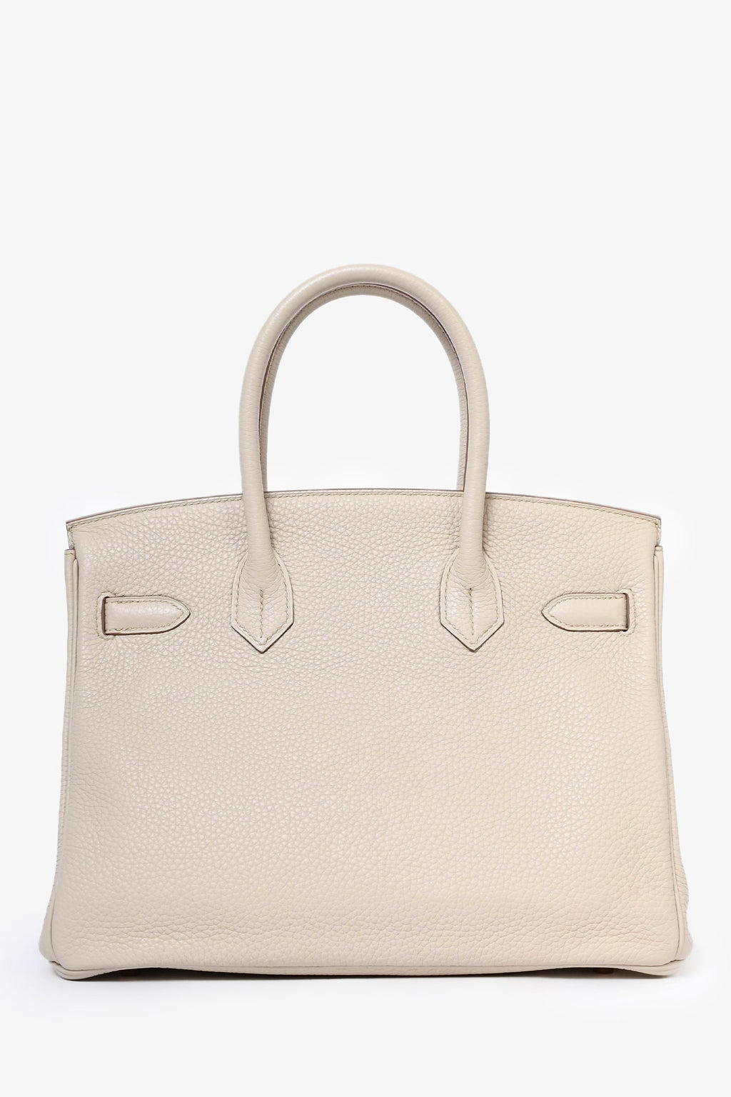 Hermès 2019 Beton Clemence Leather Birkin 30