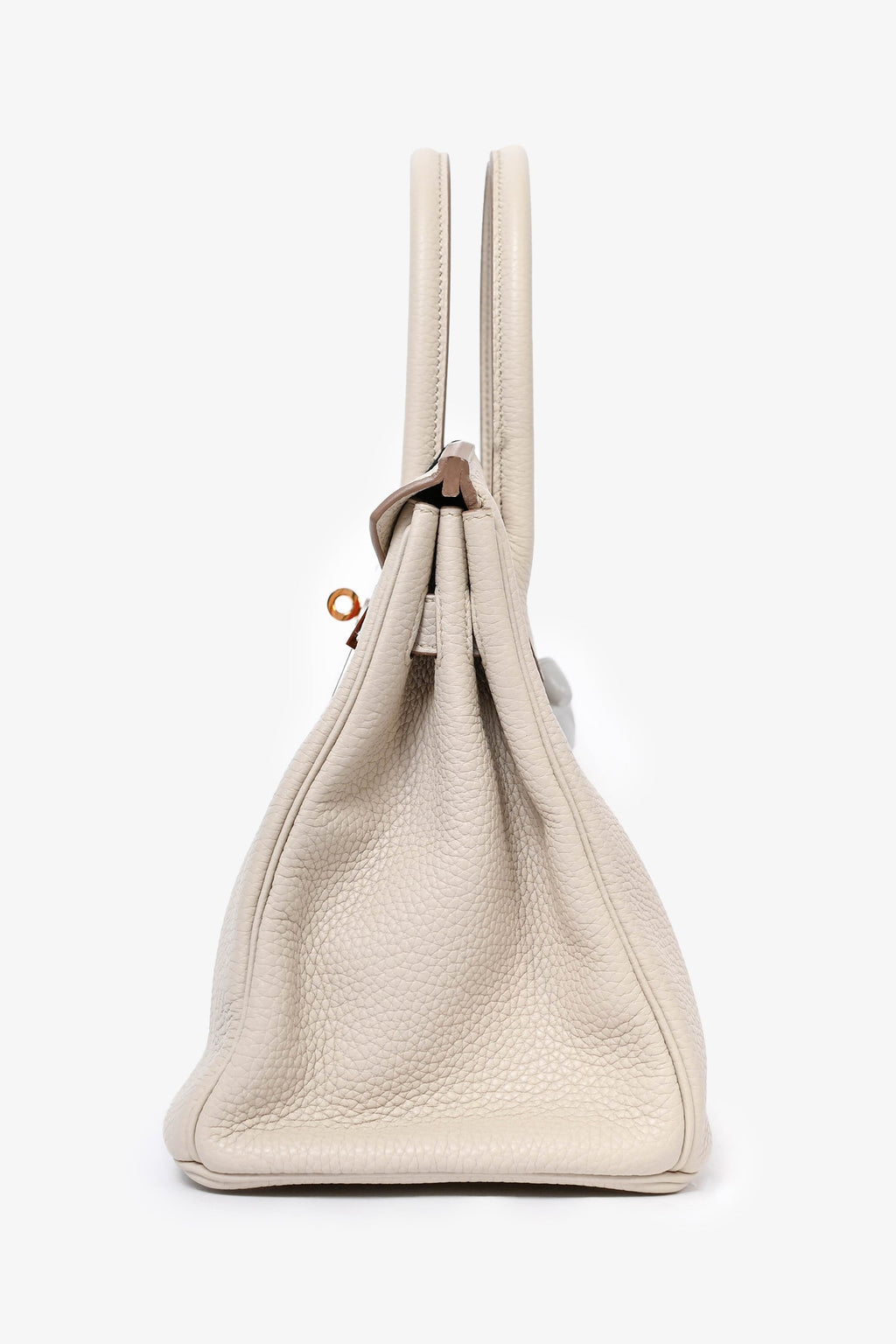 Hermès 2019 Beton Clemence Leather Birkin 30