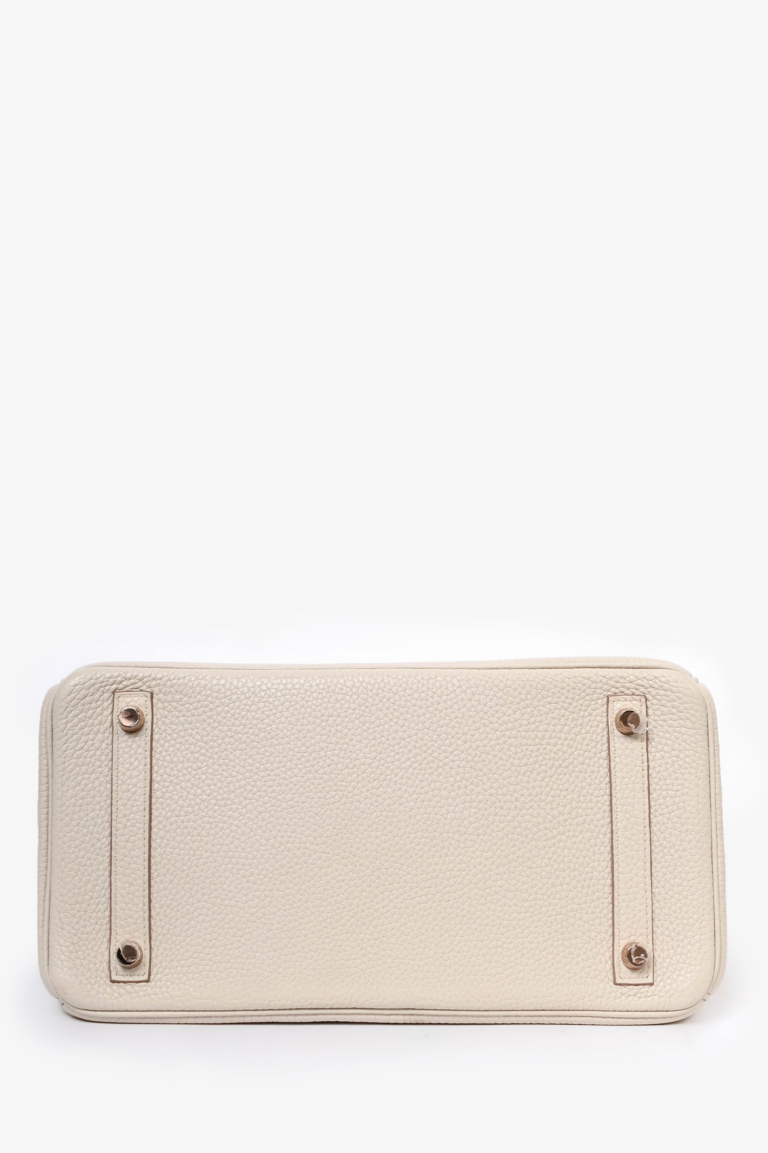 Hermès 2019 Beton Clemence Leather Birkin 30