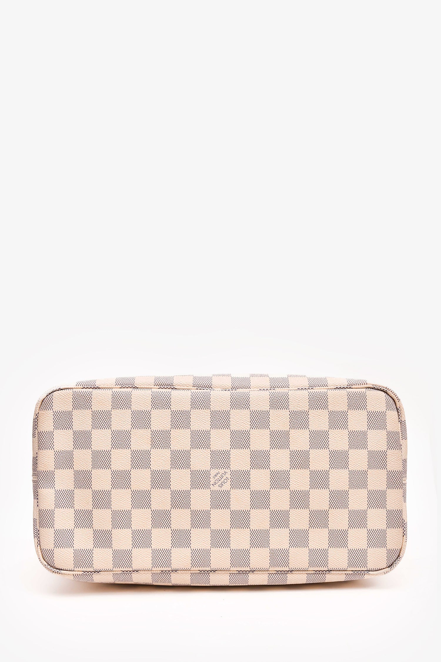 Louis Vuitton 2017 Damier Azur Neverfull MM with Pouch