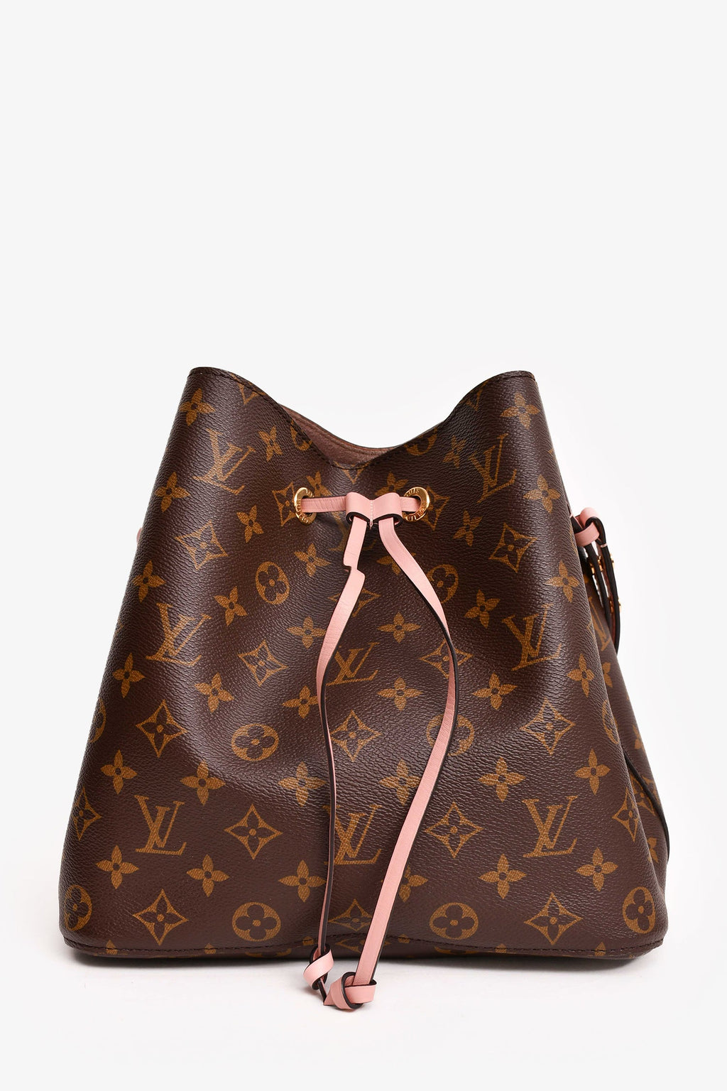 Louis Vuitton Brown/Pink Monogram Canvas 'NeoNeo' Bucket Bag