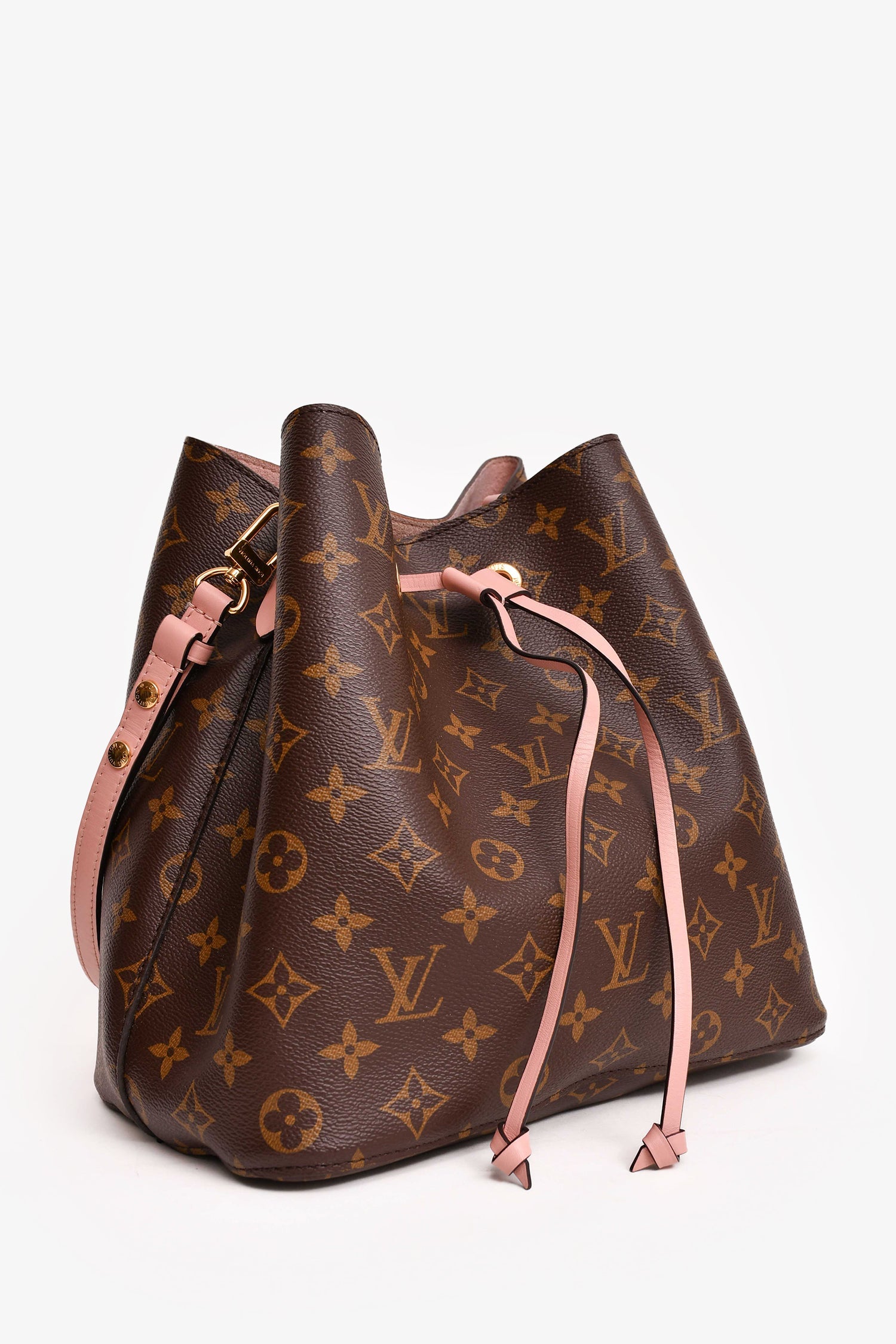 Louis Vuitton Brown/Pink Monogram Canvas 'NeoNeo' Bucket Bag