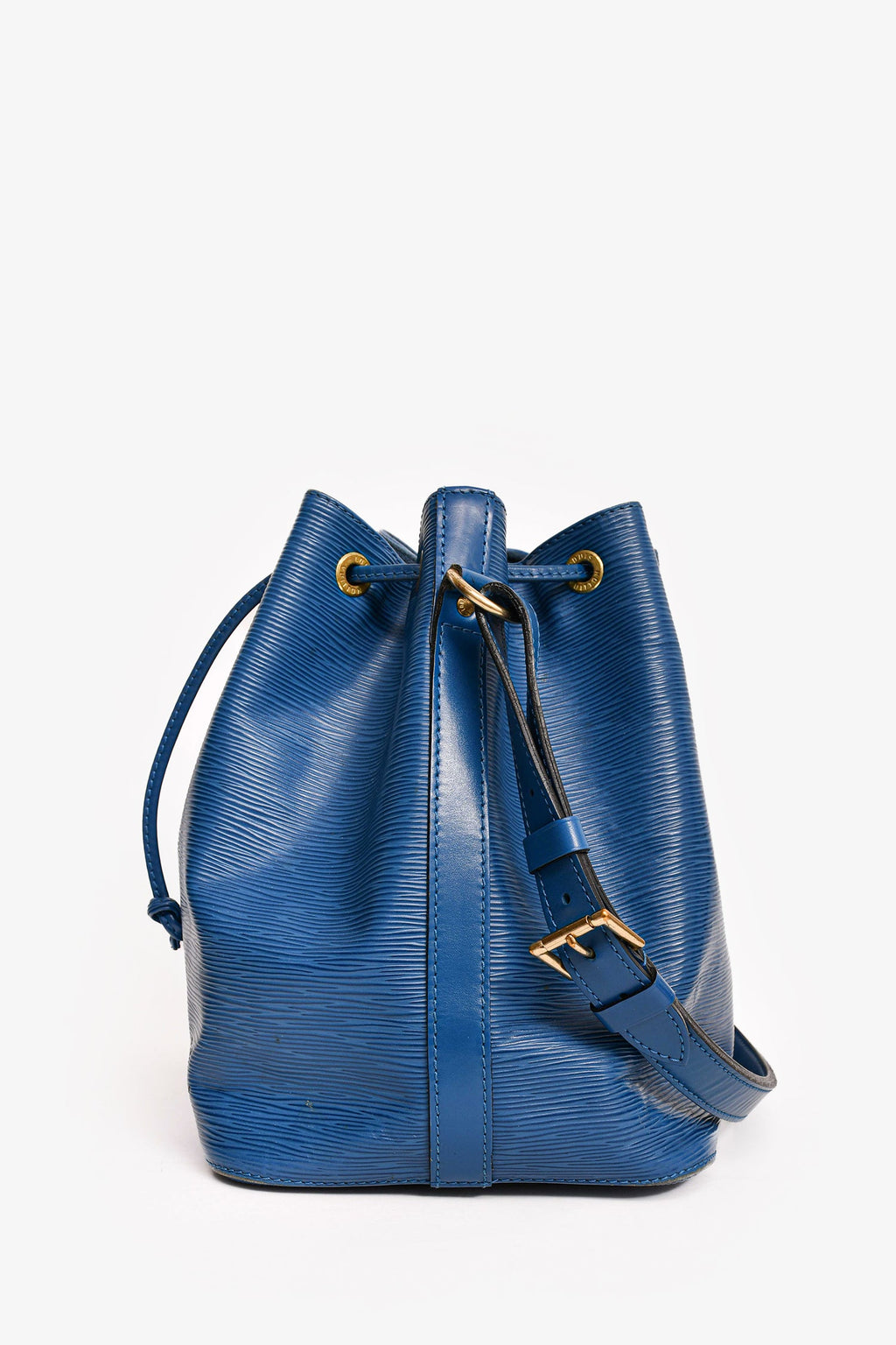 Louis Vuitton 1994 Blue Epi Leather Neo Bucket Bag (As Is)