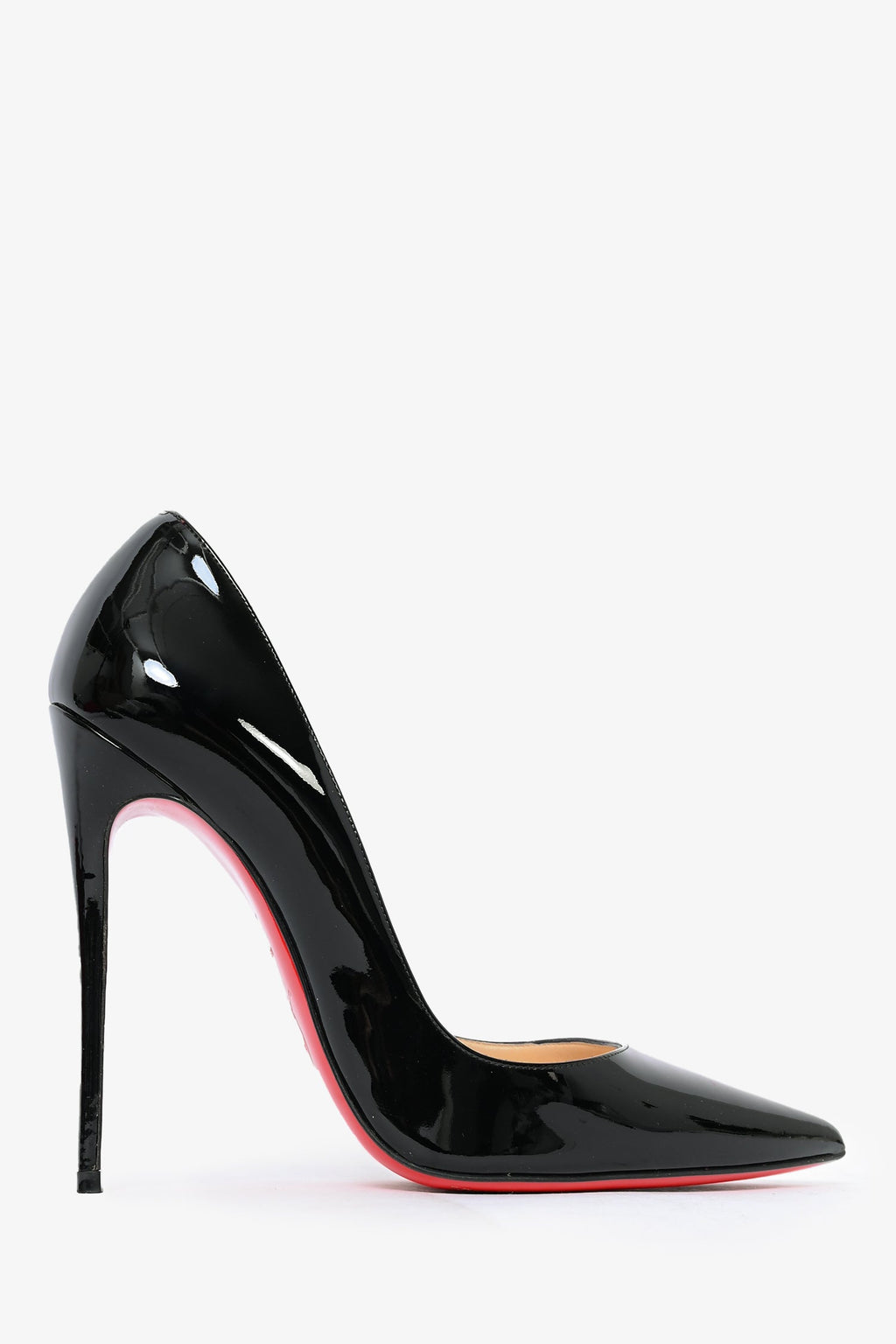 Christian Louboutin Black Patent So Kate 120 Heels Size 39