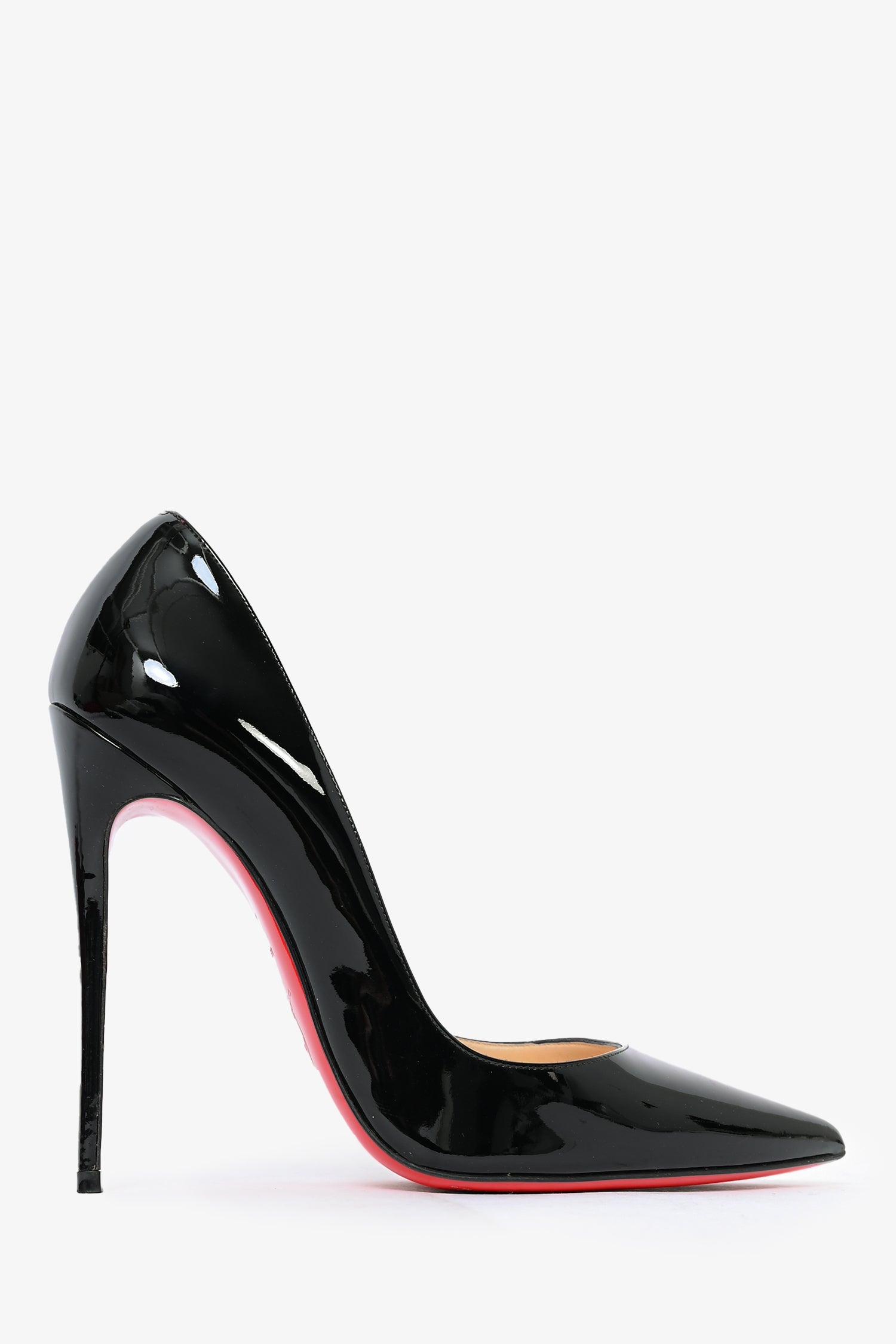 Christian Louboutin Black Patent So Kate 120 Heels Size 39