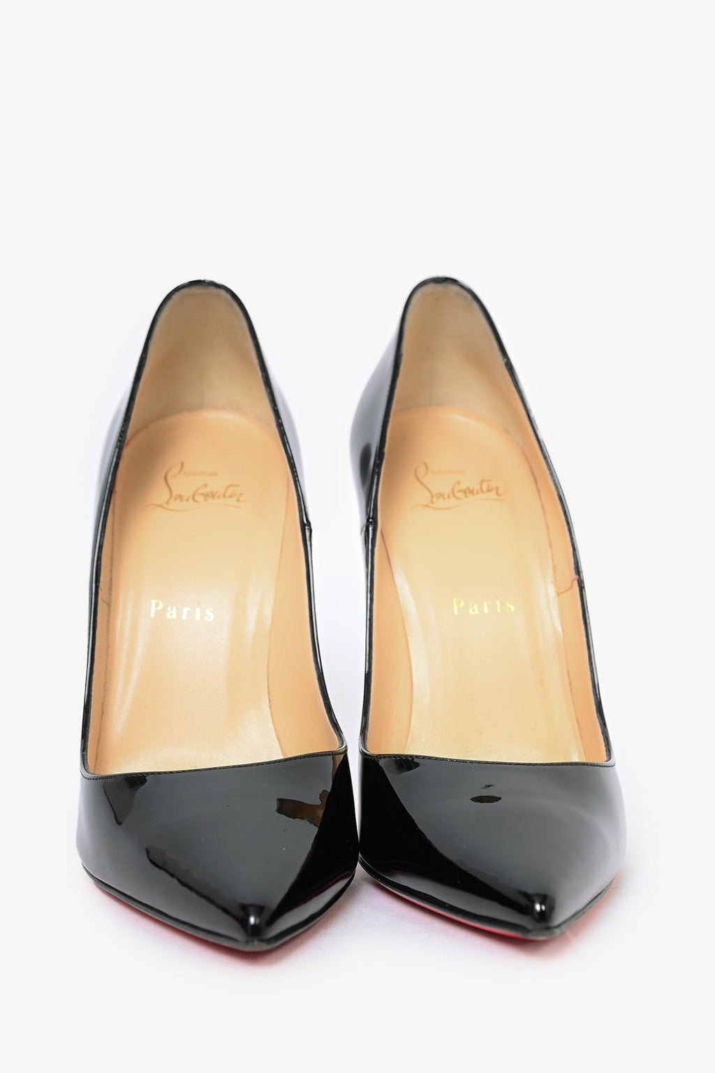 Christian Louboutin Black Patent So Kate 120 Heels Size 39