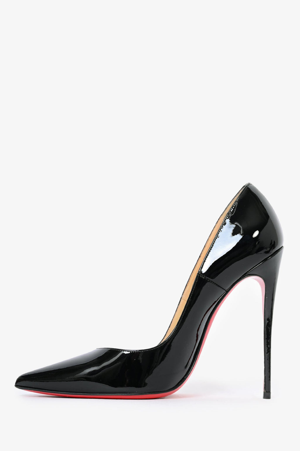 Christian Louboutin Black Patent So Kate 120 Heels Size 39