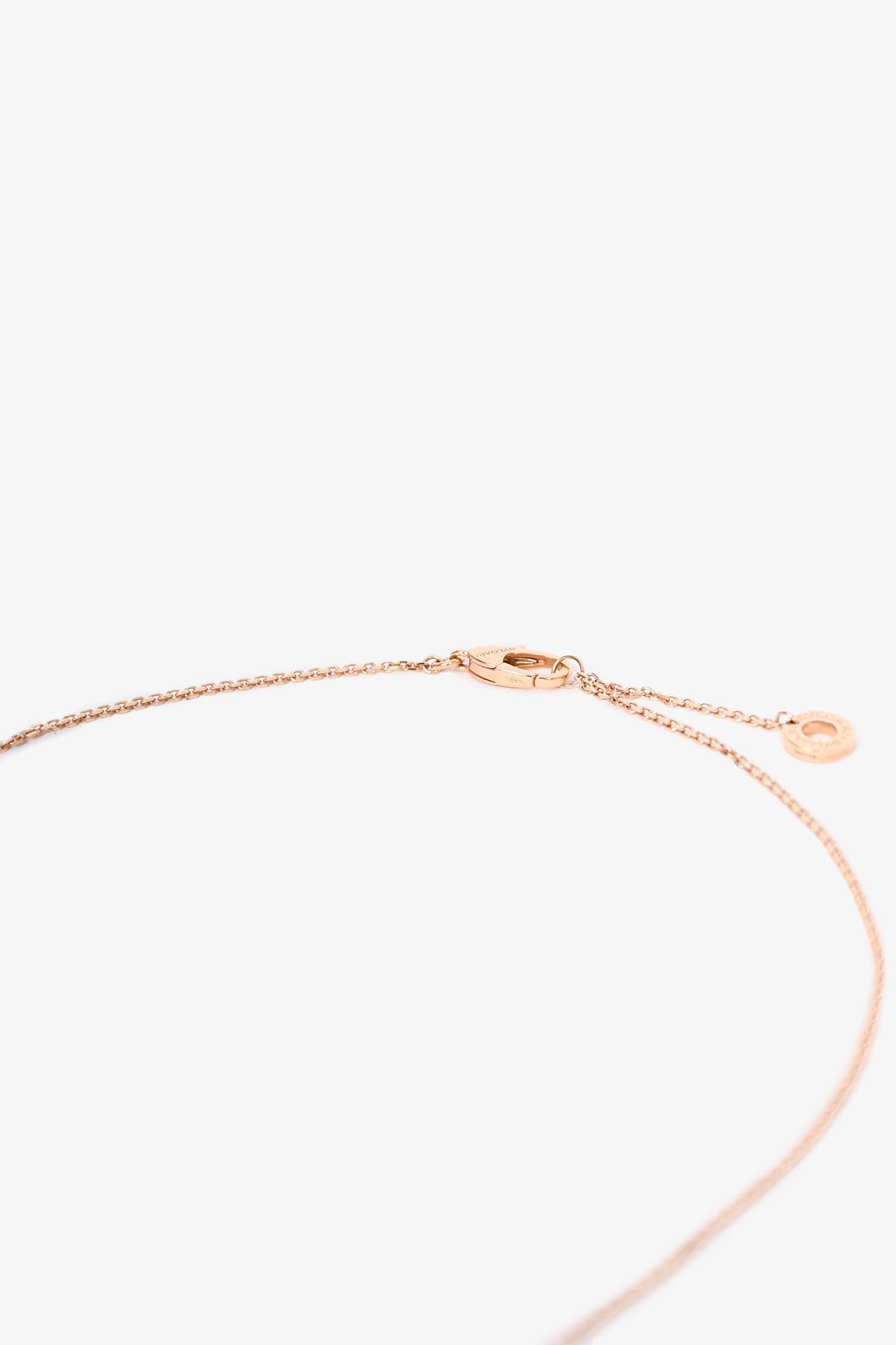 Bvlgari 18K Rose Gold Diamond Onyx 'Divas Dream' Necklace