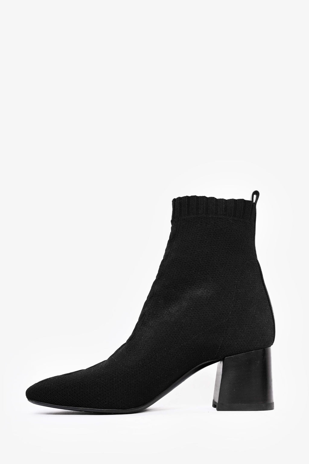 Hermès Black Knit Volver 60 Sock Boots Size 38.5