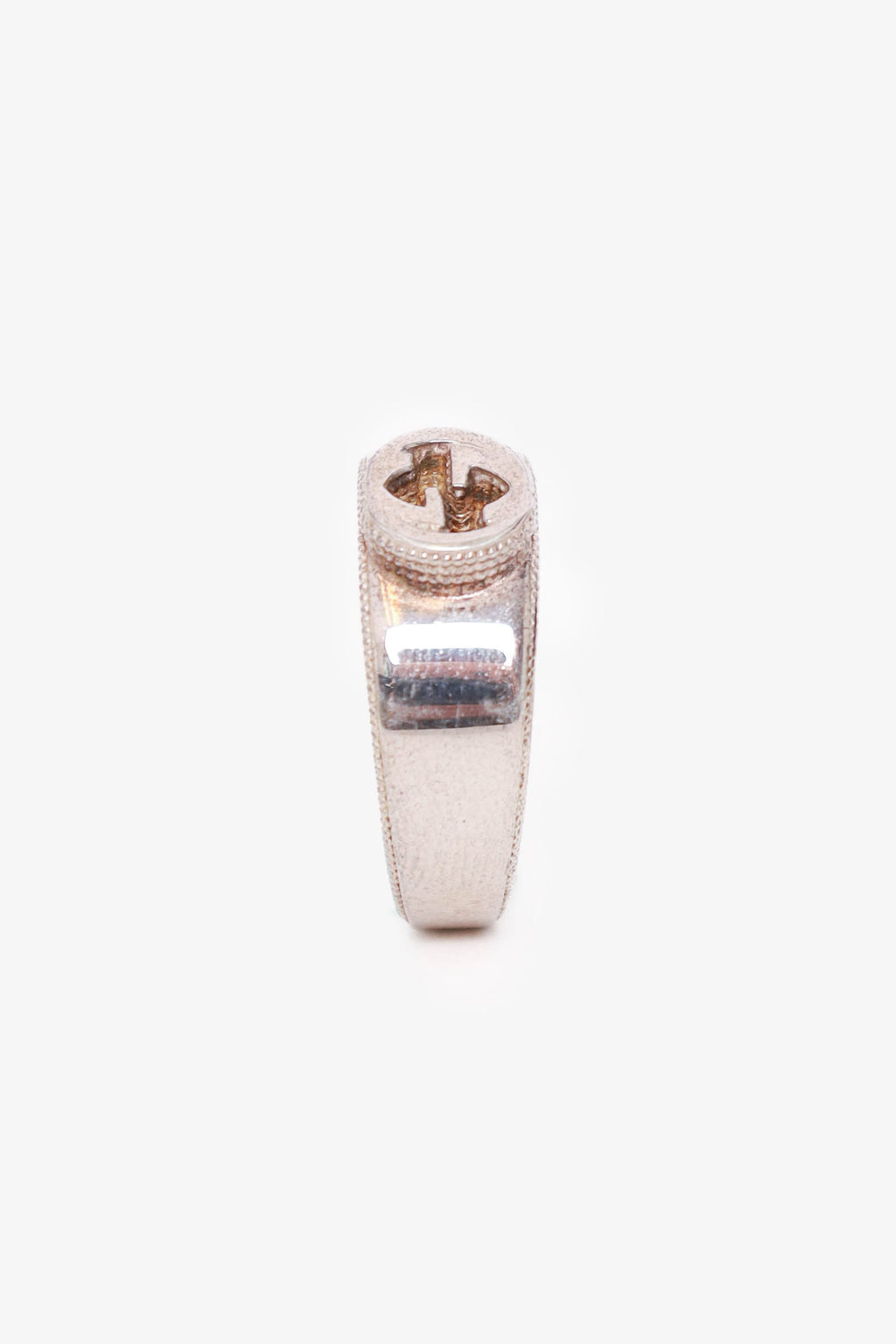 Gucci Sterling Silver Interlocking G Ring