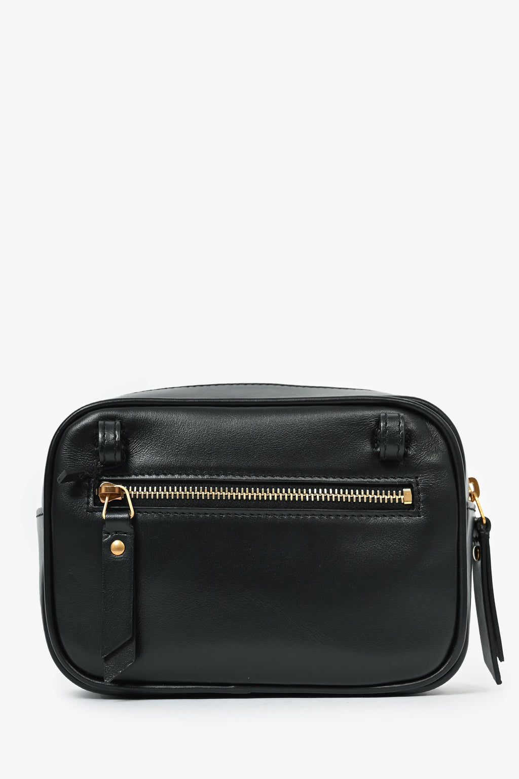 Saint Laurent 2022 Black Chevron Leather Lou Belt Bag