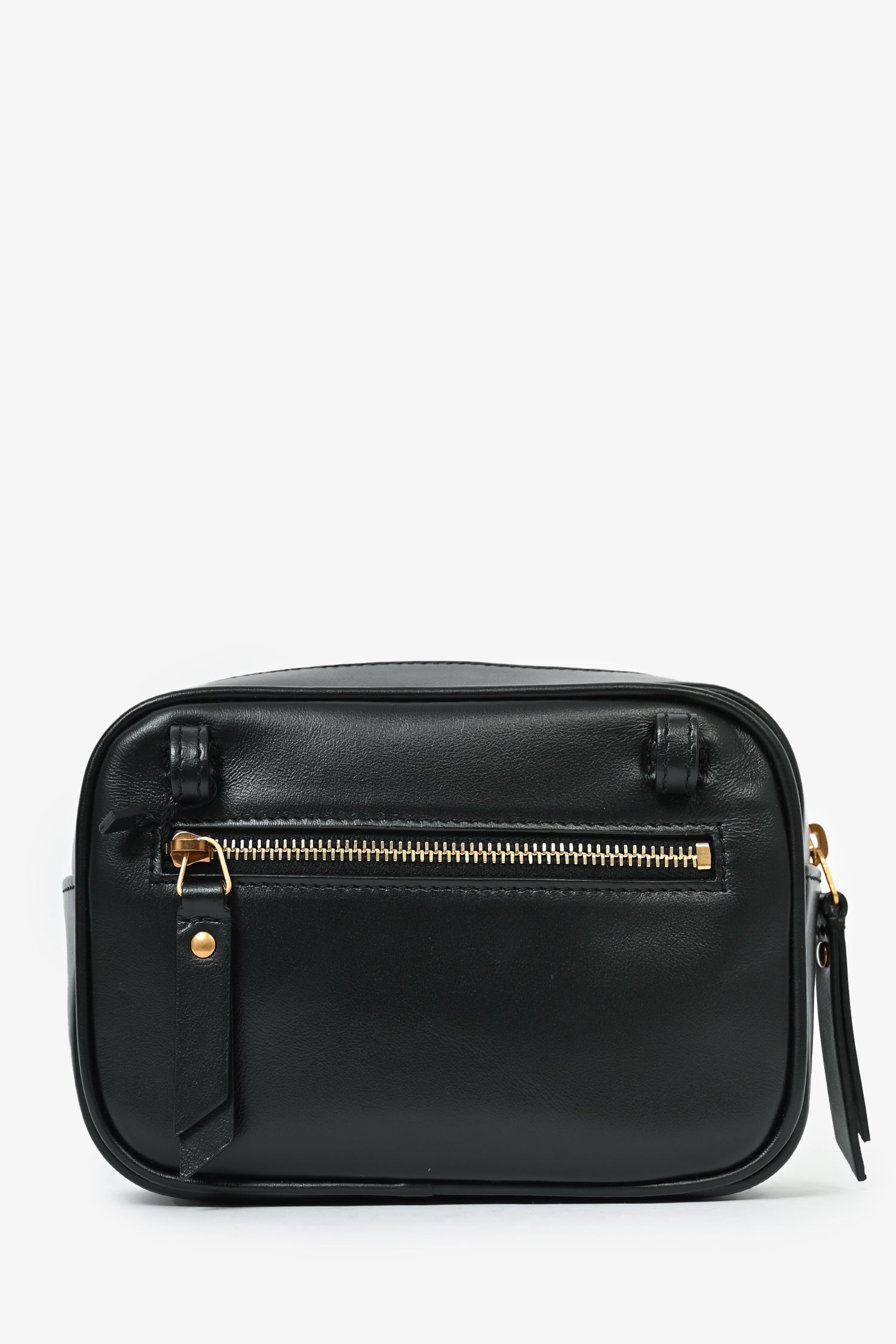 Saint Laurent 2022 Black Chevron Leather Lou Belt Bag