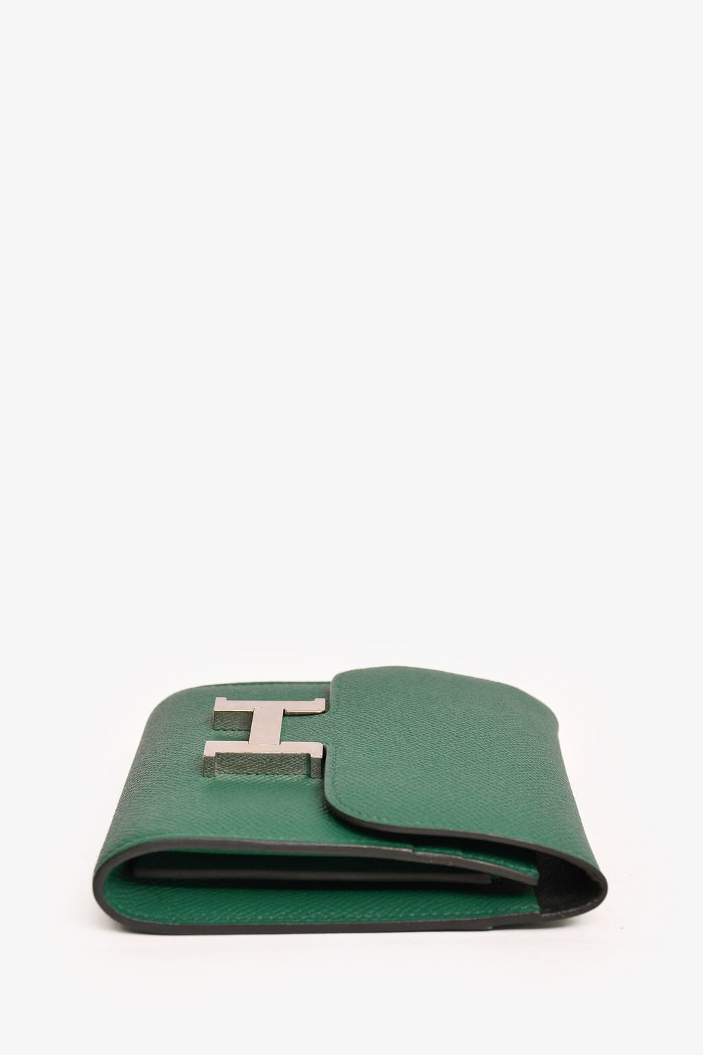 Hermès 2018 Vert Vertigo Epsom Constance Wallet PHW