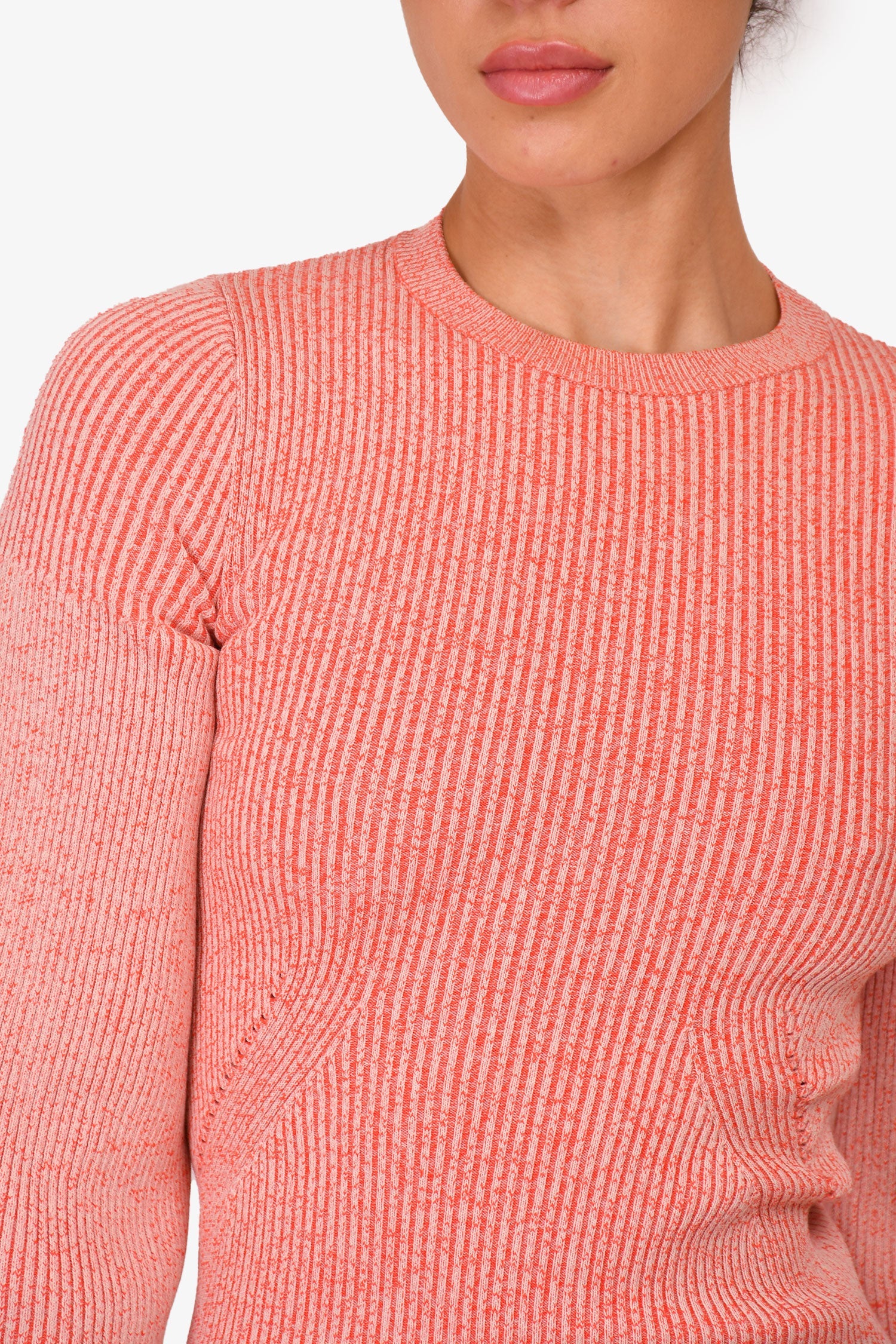 Stella McCartney Pink Speckled Wide Sleeve Dress Size 36