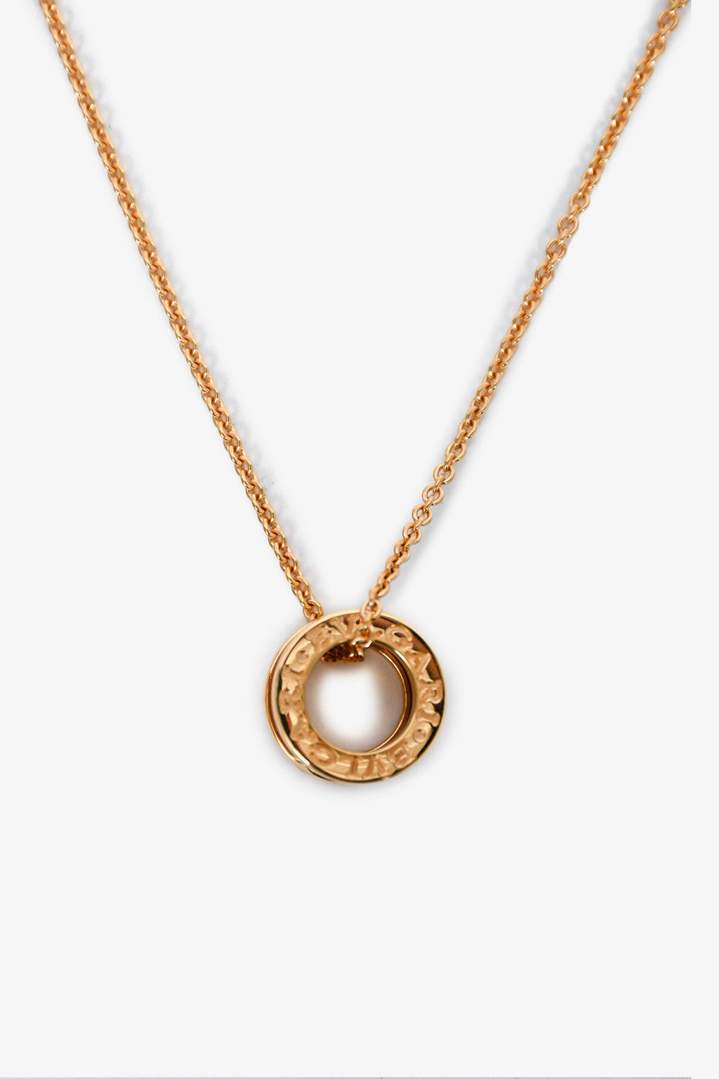 Bvlgari 18K Yellow Gold B.Zero Necklace
