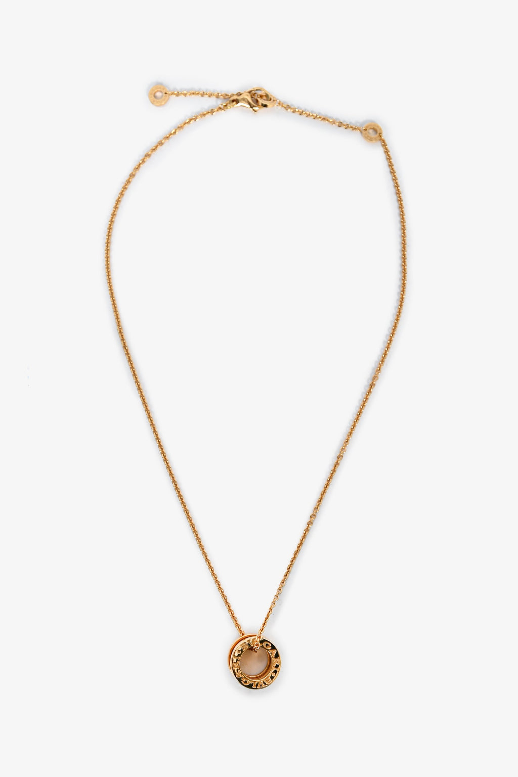 Bvlgari 18K Yellow Gold B.Zero Necklace