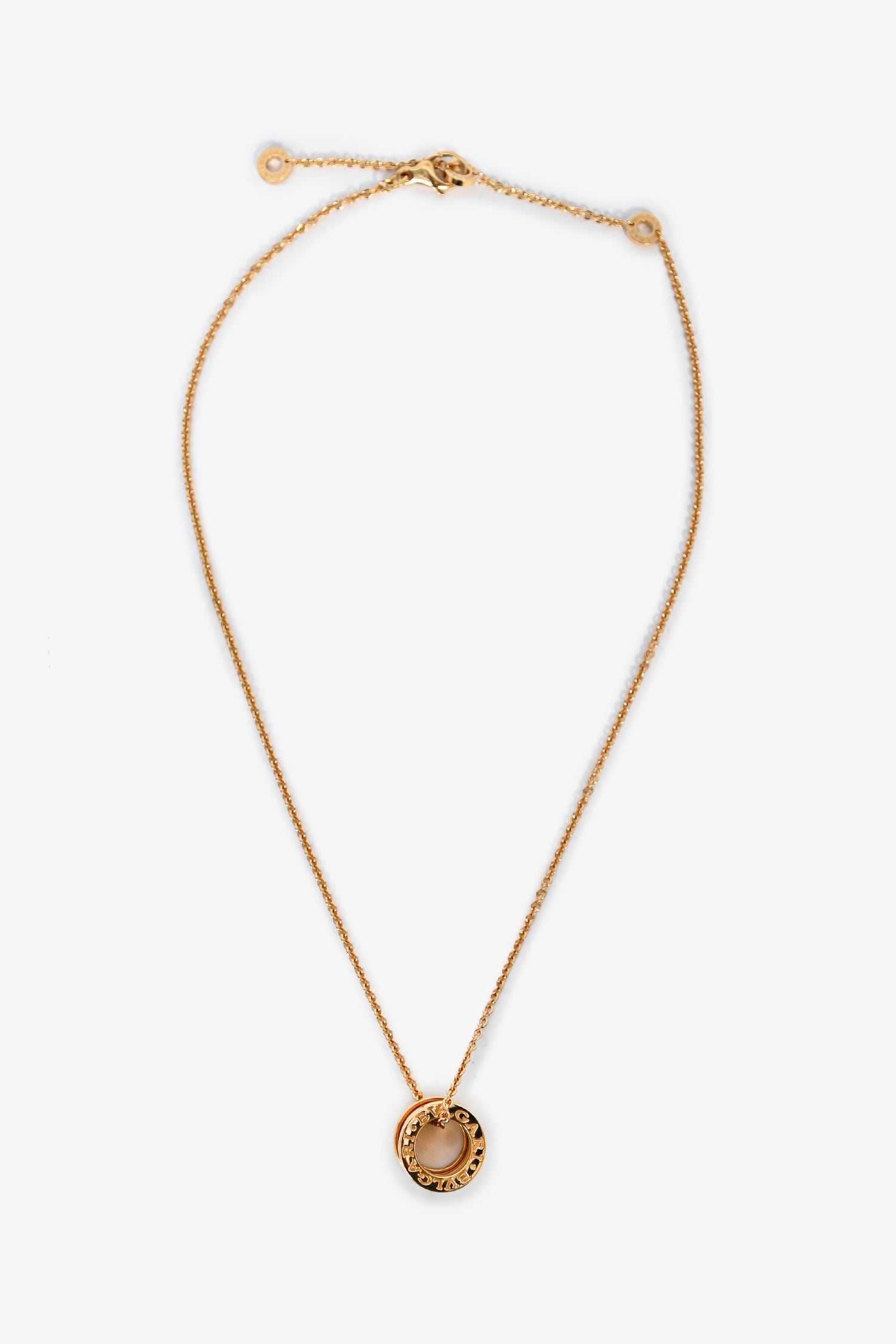 Bvlgari 18K Yellow Gold B.Zero Necklace