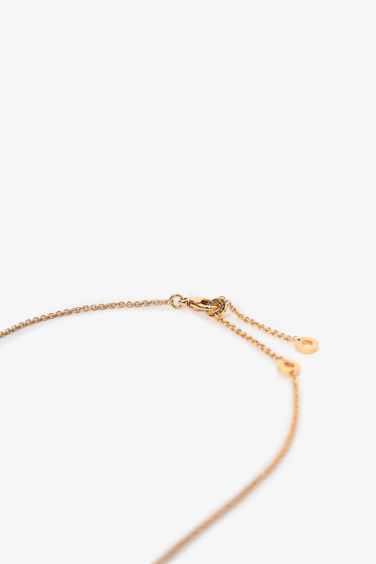 Bvlgari 18K Yellow Gold B.Zero Necklace