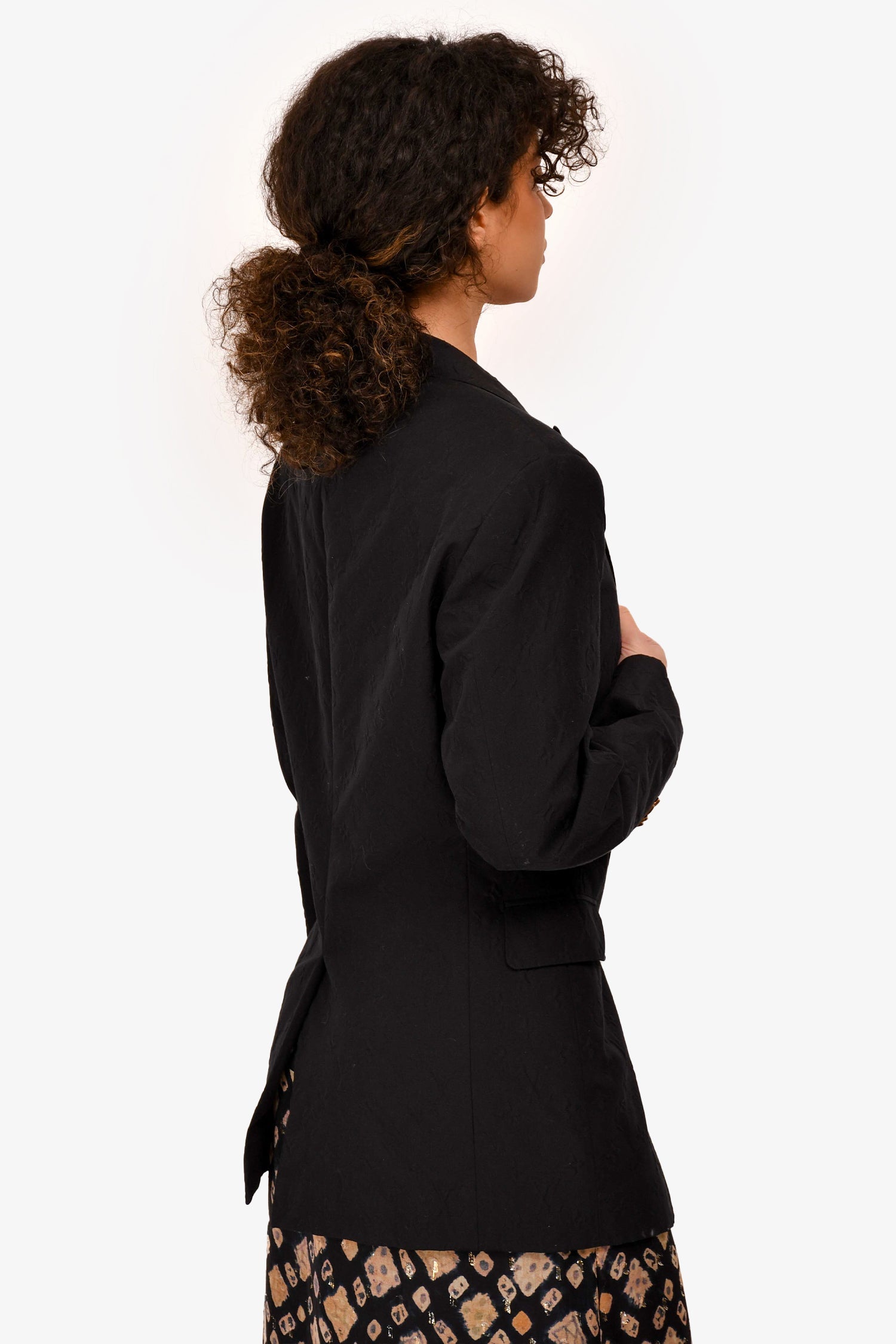Louis Vuitton 2019 Black Monogram Blazer Jacket Mens Size 50