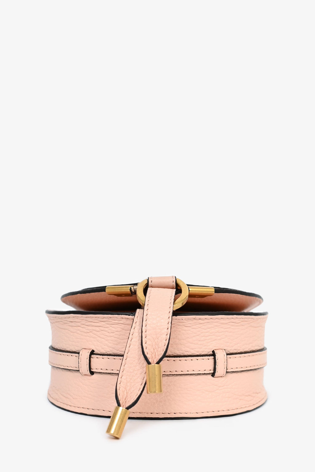 Chloe Pink Leather Nano 'Marcie' Shoulder Bag